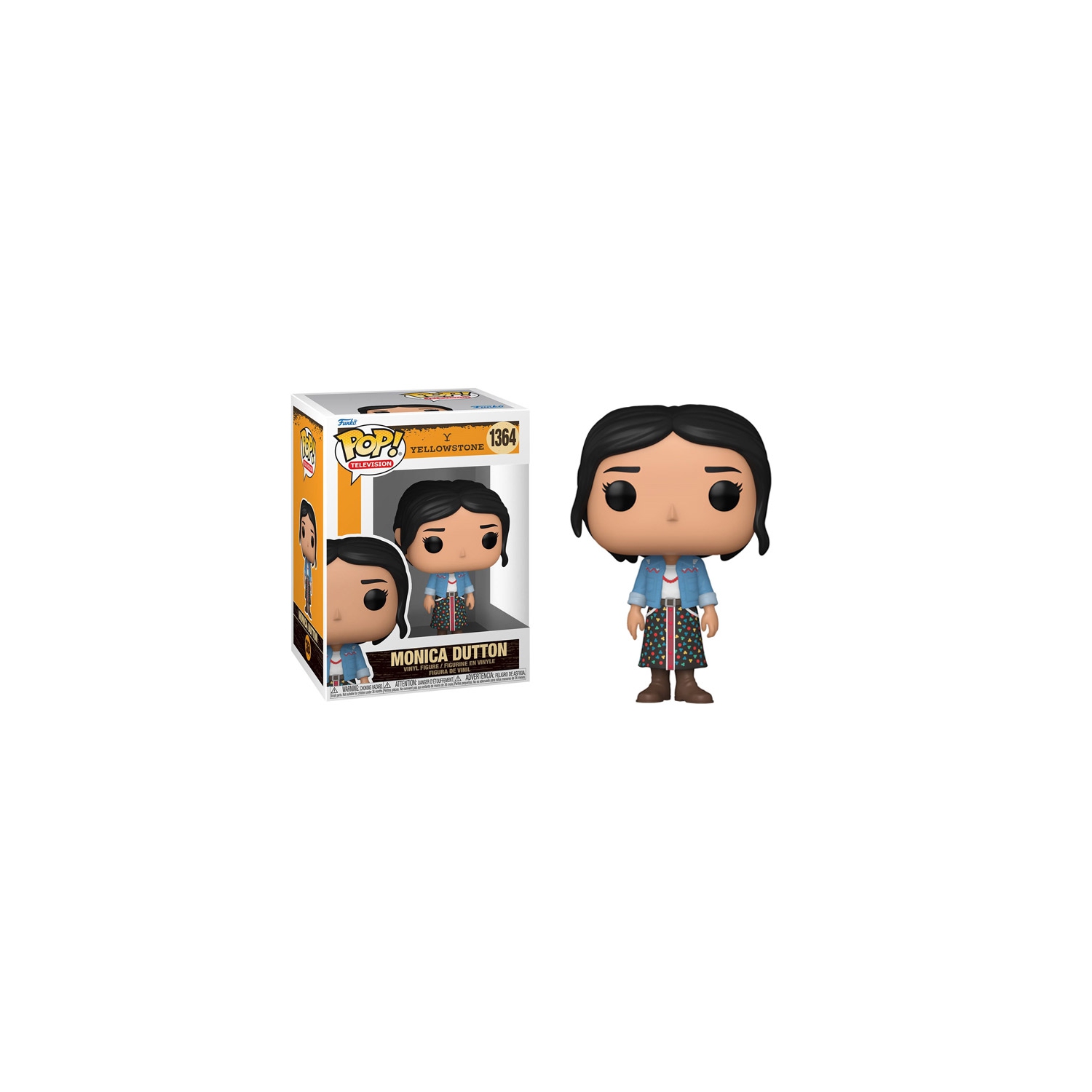 Figurine Pop! De Funko Television de Funko en vinyle de Yellowstone, Monica Dutton no 1364