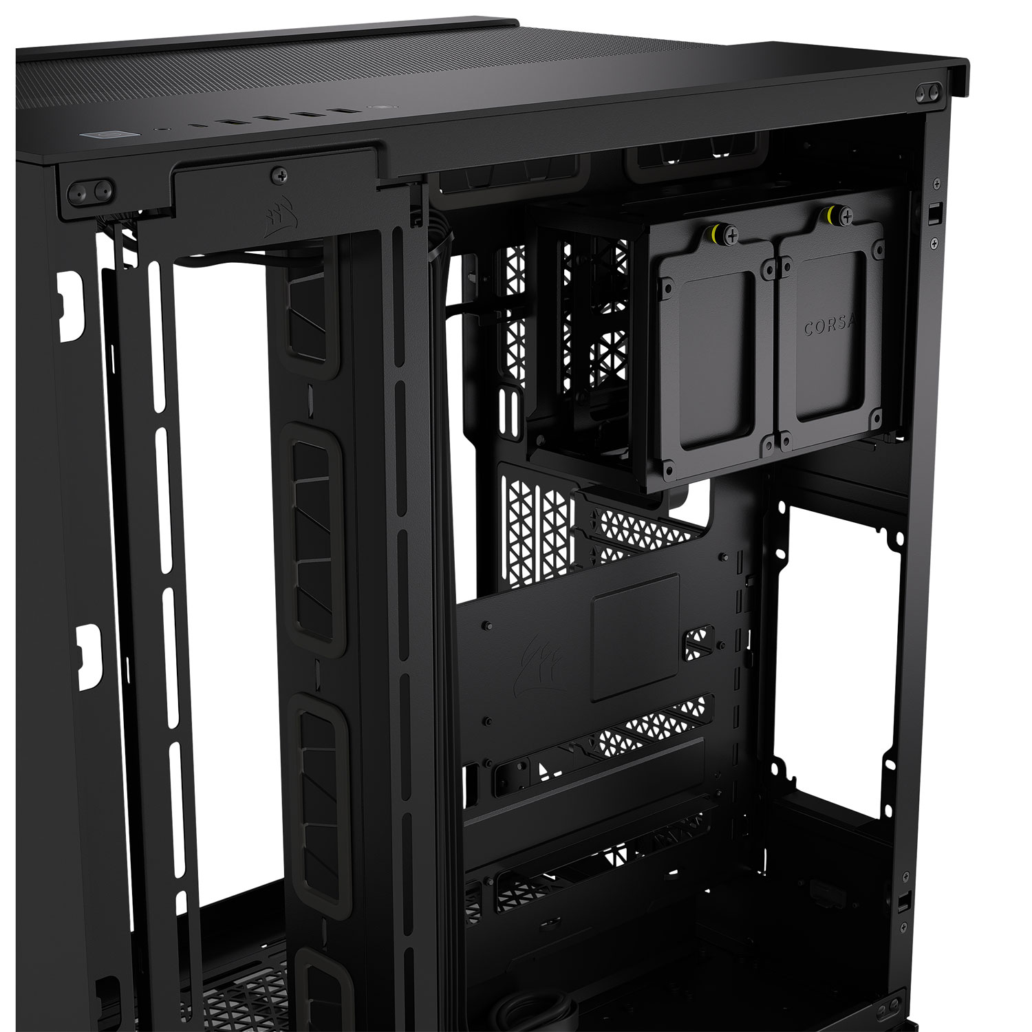 Corsair 6500X Mid-Tower Dual Chamber ITX/ MATX/ ATX/ EATX Computer Case - Black