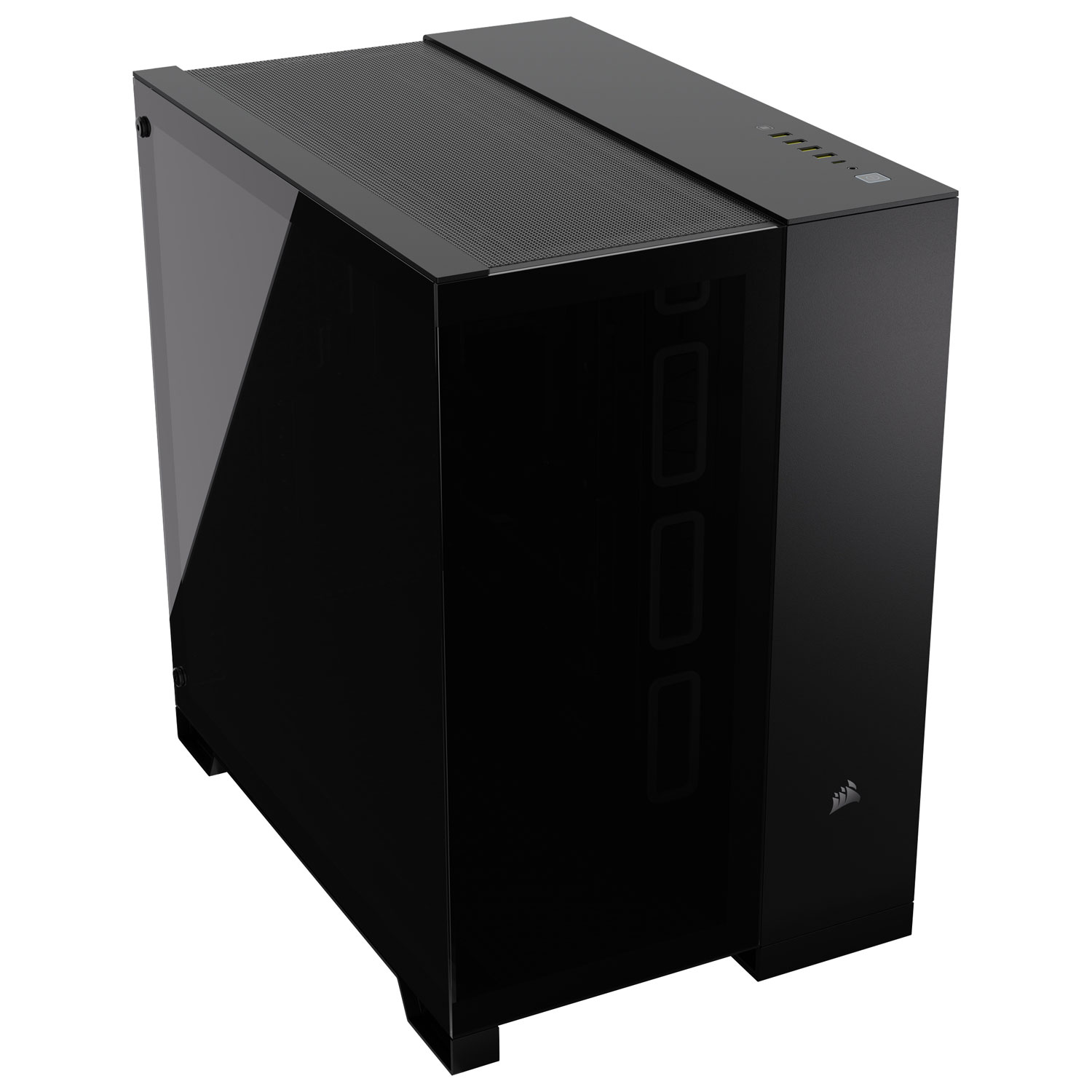 Corsair 6500X Mid-Tower Dual Chamber ITX/ MATX/ ATX/ EATX Computer Case - Black