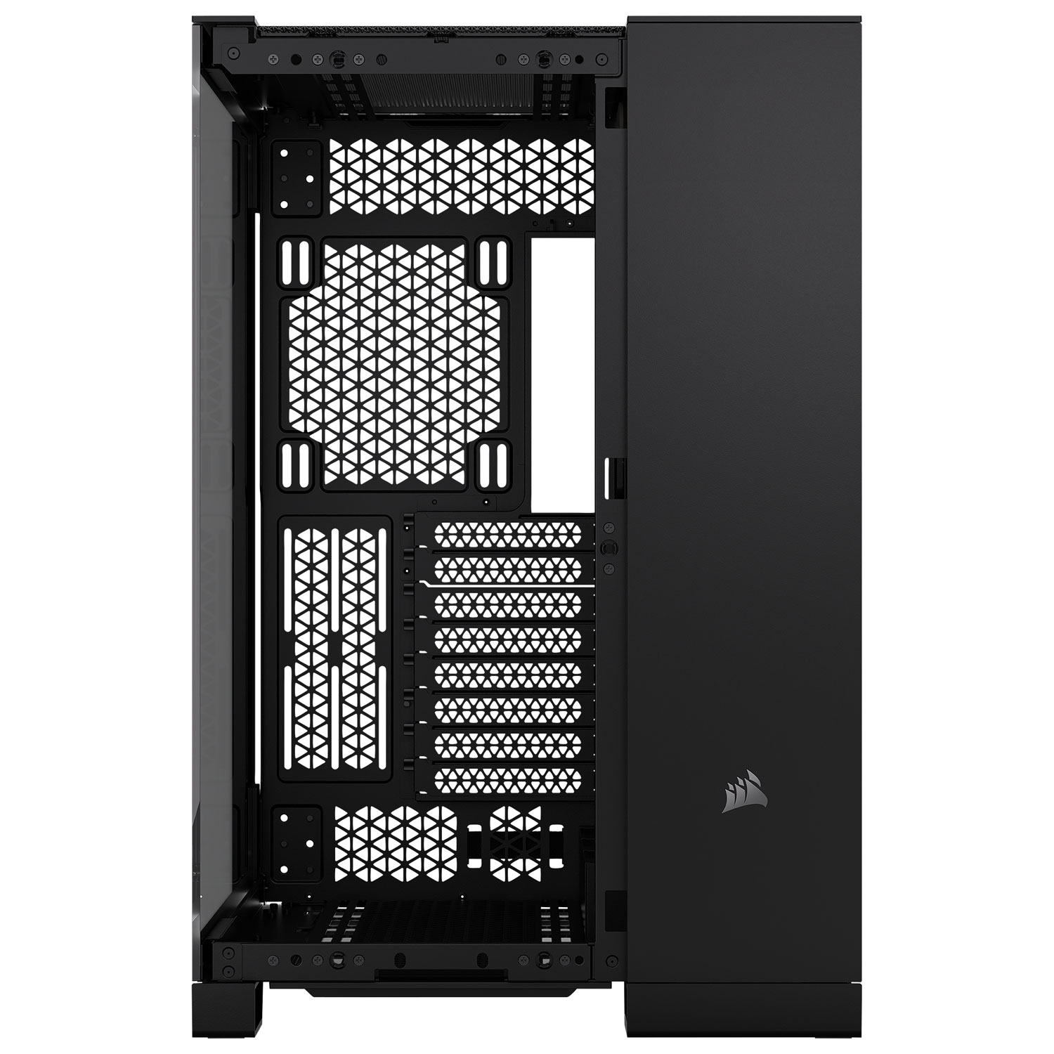 Corsair 6500X Mid-Tower Dual Chamber ITX/ MATX/ ATX/ EATX Computer Case - Black