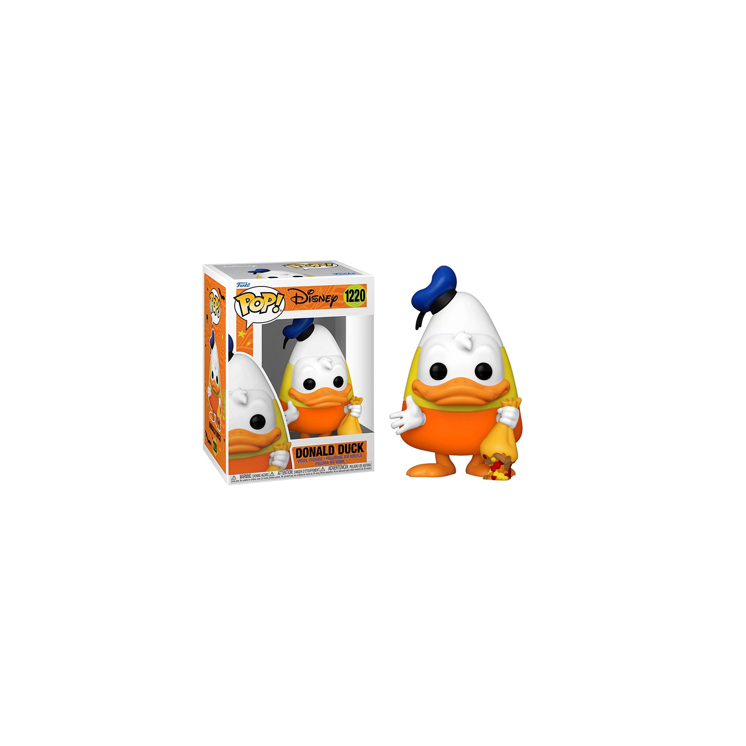 Figurine Pop! De Funko Disney Halloween : Figurine en vinyle Trick or Treat Donald Duck no 1220
