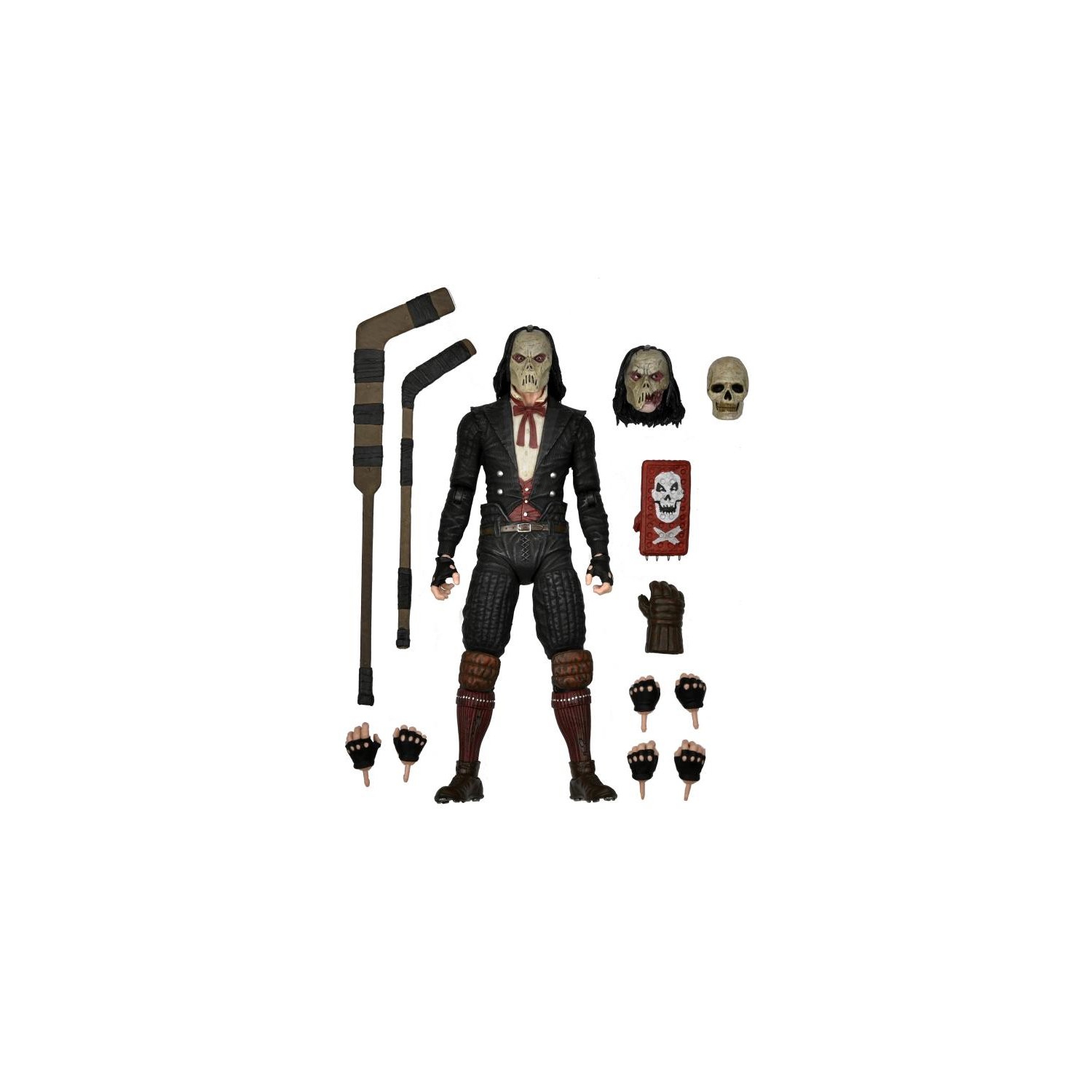 NECA Ultimate Casey Jones as the Phantom Teenage Mutant Ninja Turtles x Universal Monsters 7" Action Figure