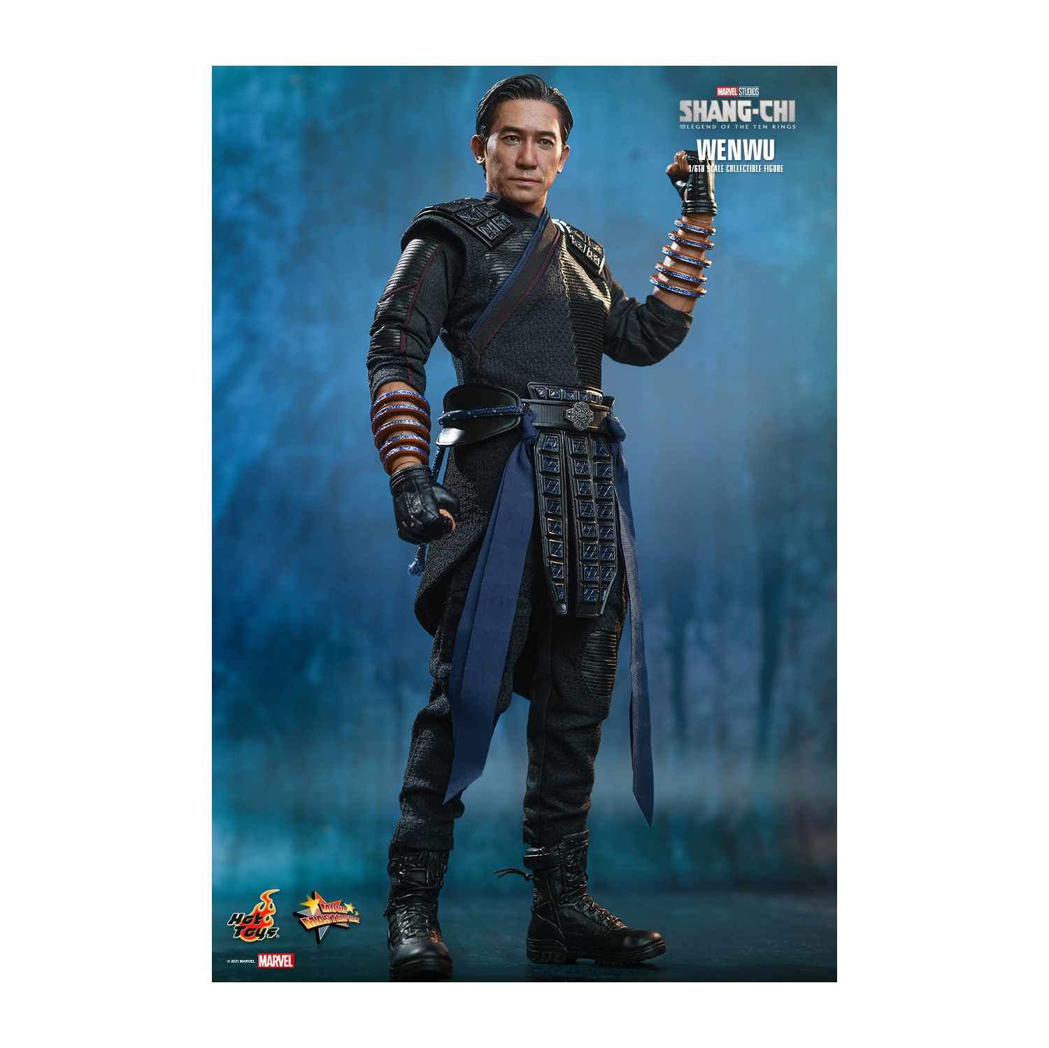 Hot Toys Wenwu Marvel Shang-Chi and The Legend of the Ten Rings 1/6 Scale Movie Masterpiece Figure