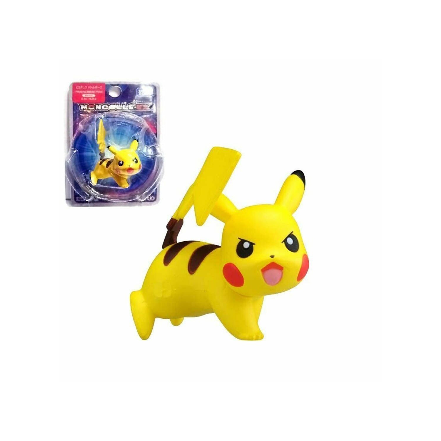 Takara Tomy Pokemon Moncolle-EX 2" Figure Pikachu Battle Pose