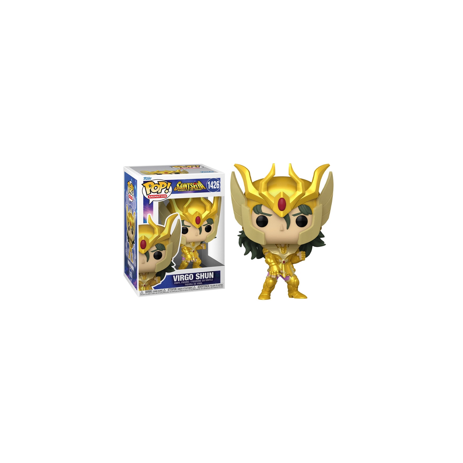 Funko Pop! Animation Saint Seiya Vinyl Figure Gold Virgo Shun #1426