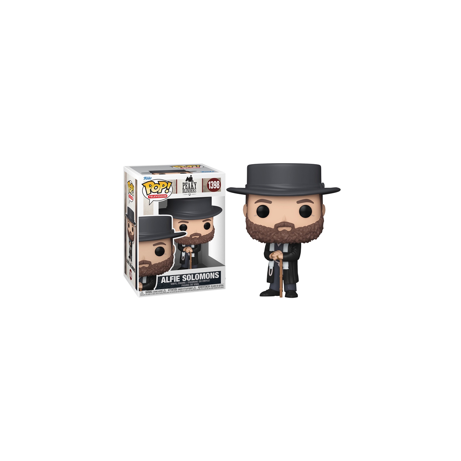 Figurine Pop! De Funko Television Peaky Blinders figurine en vinyle Alfie Solomons #1398
