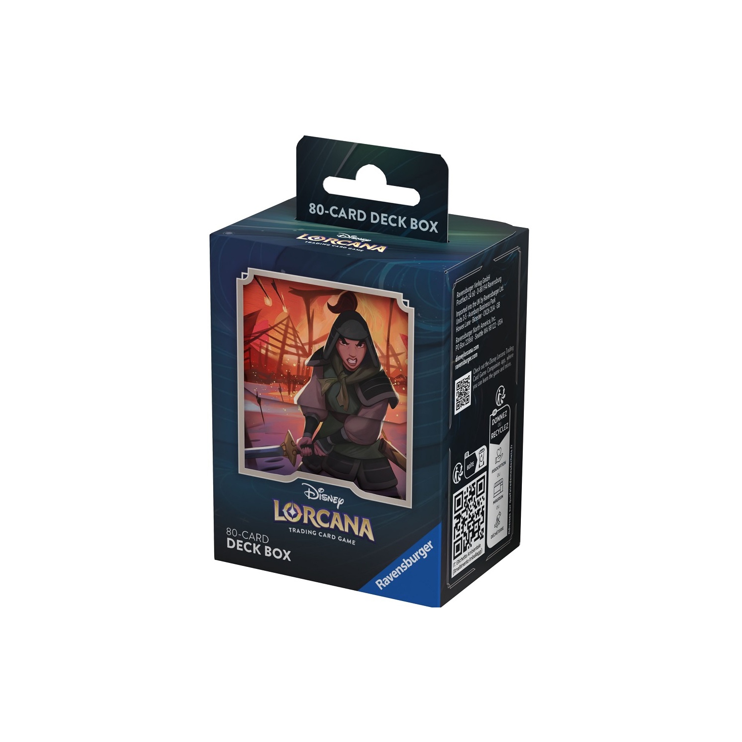 Ravensburger Disney Lorcana Deck Box: Mulan
