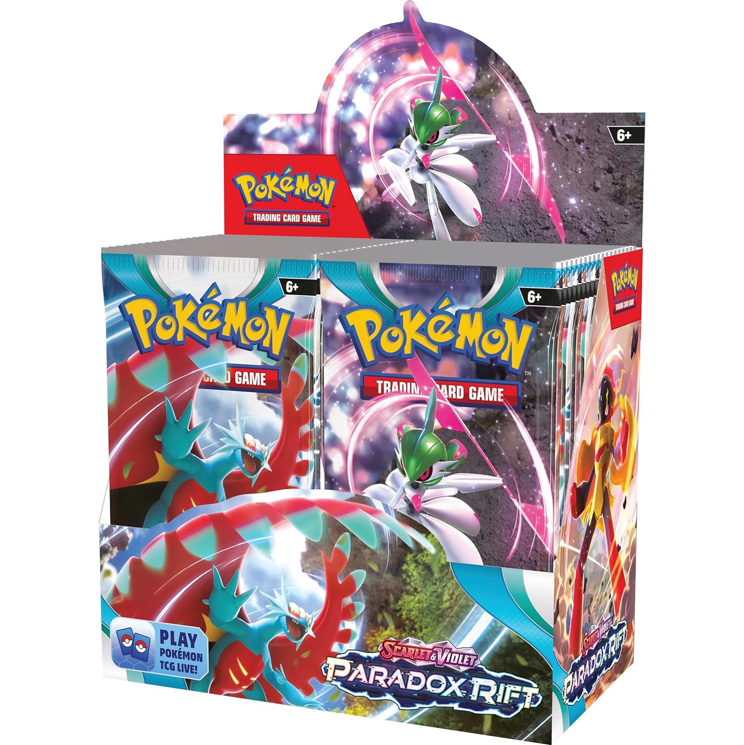 Pokemon USA Pokemon Trading Card Game: Scarlet & Violet Paradox Rift Booster Box 36 Packs