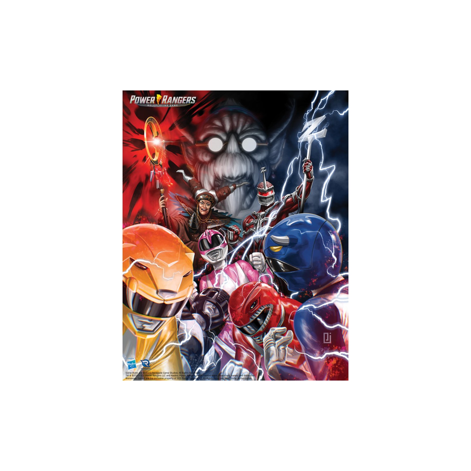 Renegade Game Studios Power Rangers Roleplaying Game: Finster’s Monster-Matic Cookbook Sourcebook Hard Cover Book