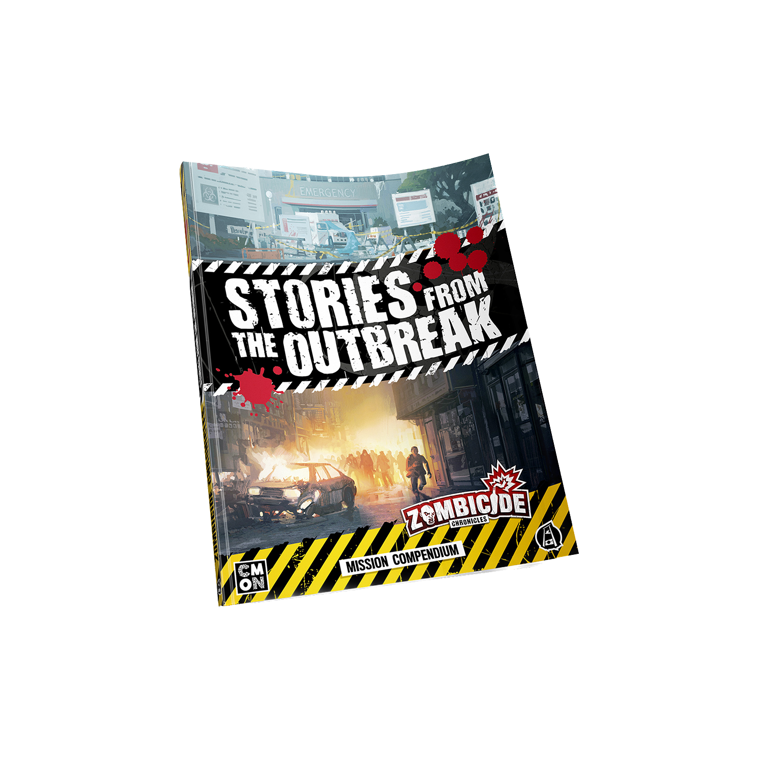 CMON Zombicide Chronicles: Mission Compendium "Stories from the Outbreak" Soft Cover Book