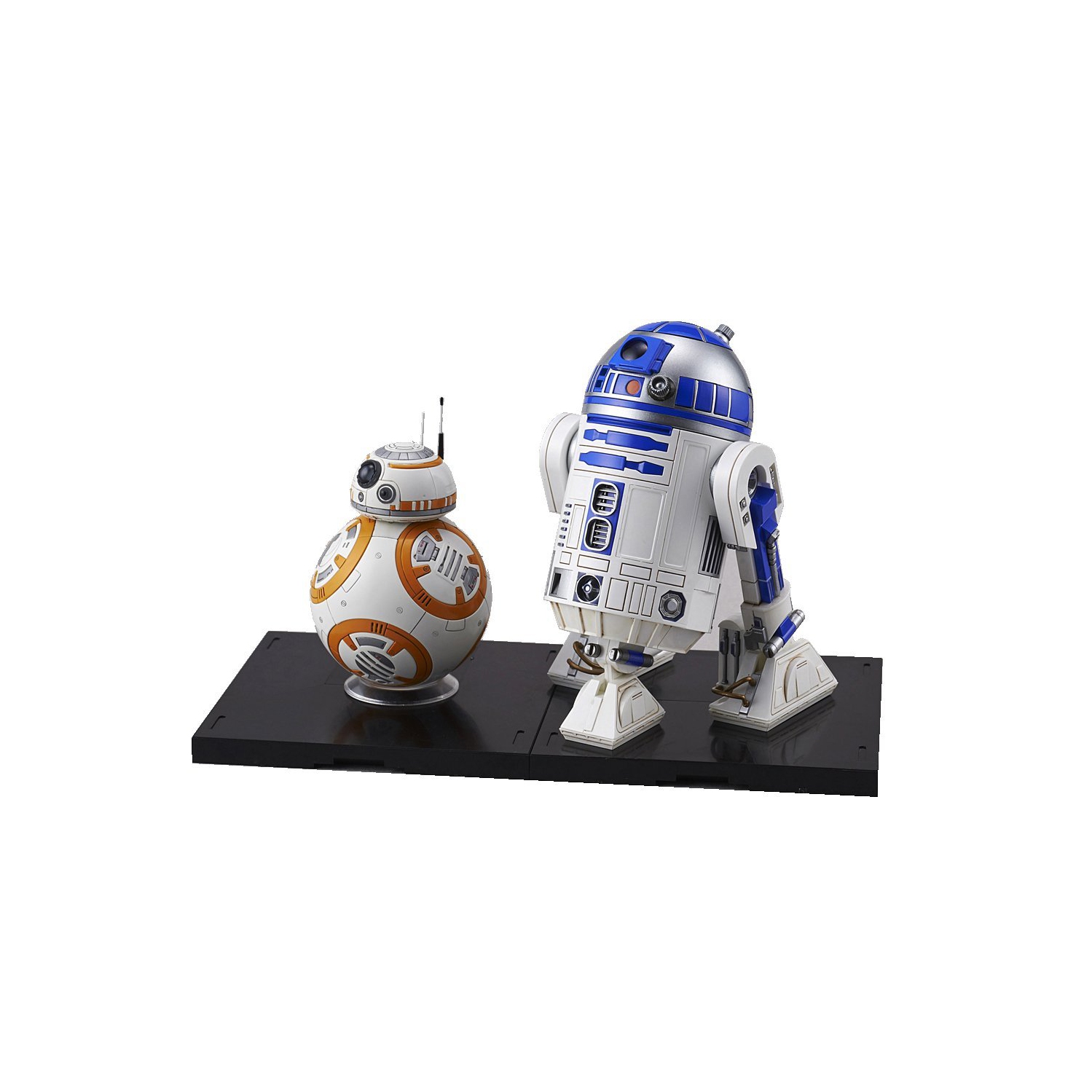 Bandai Star Wars 1/12 Scale Model Kit: BB-8 & R2-D2 Star Wars: The Force Awakens