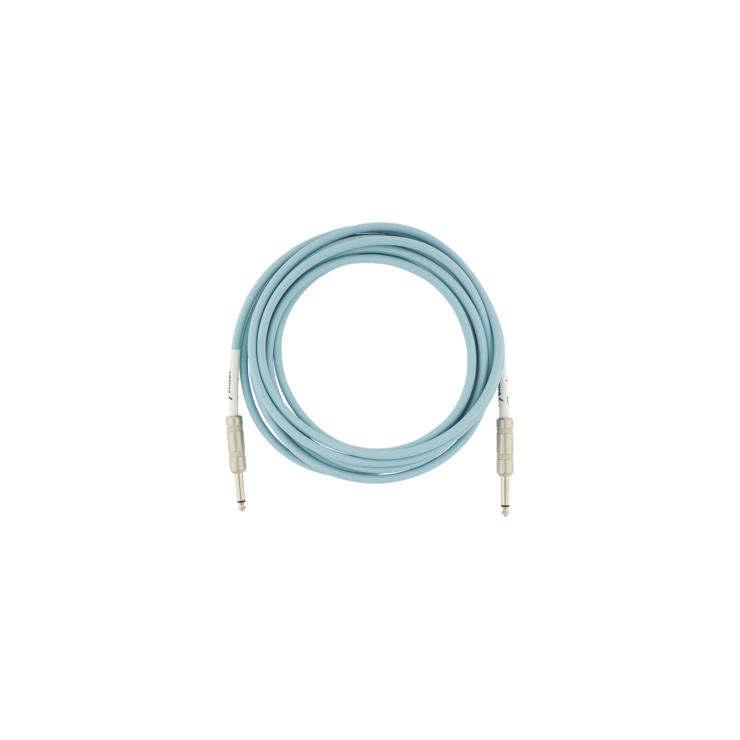 Fender Original Series Instrument Cable - Straight / Straight 10' Daphne Blue