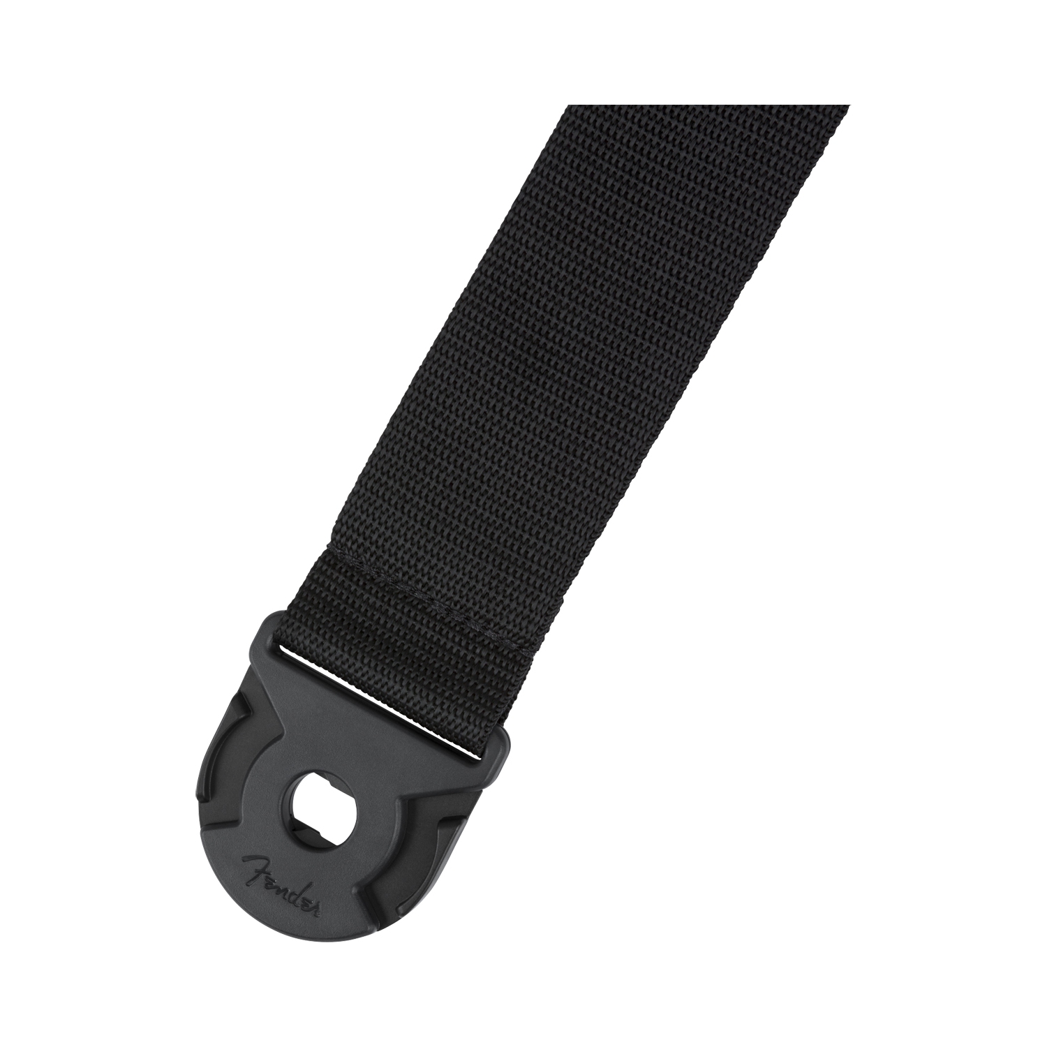 Fender QuickGrip Locking End Super Soft Guitar Strap - Black Polypro