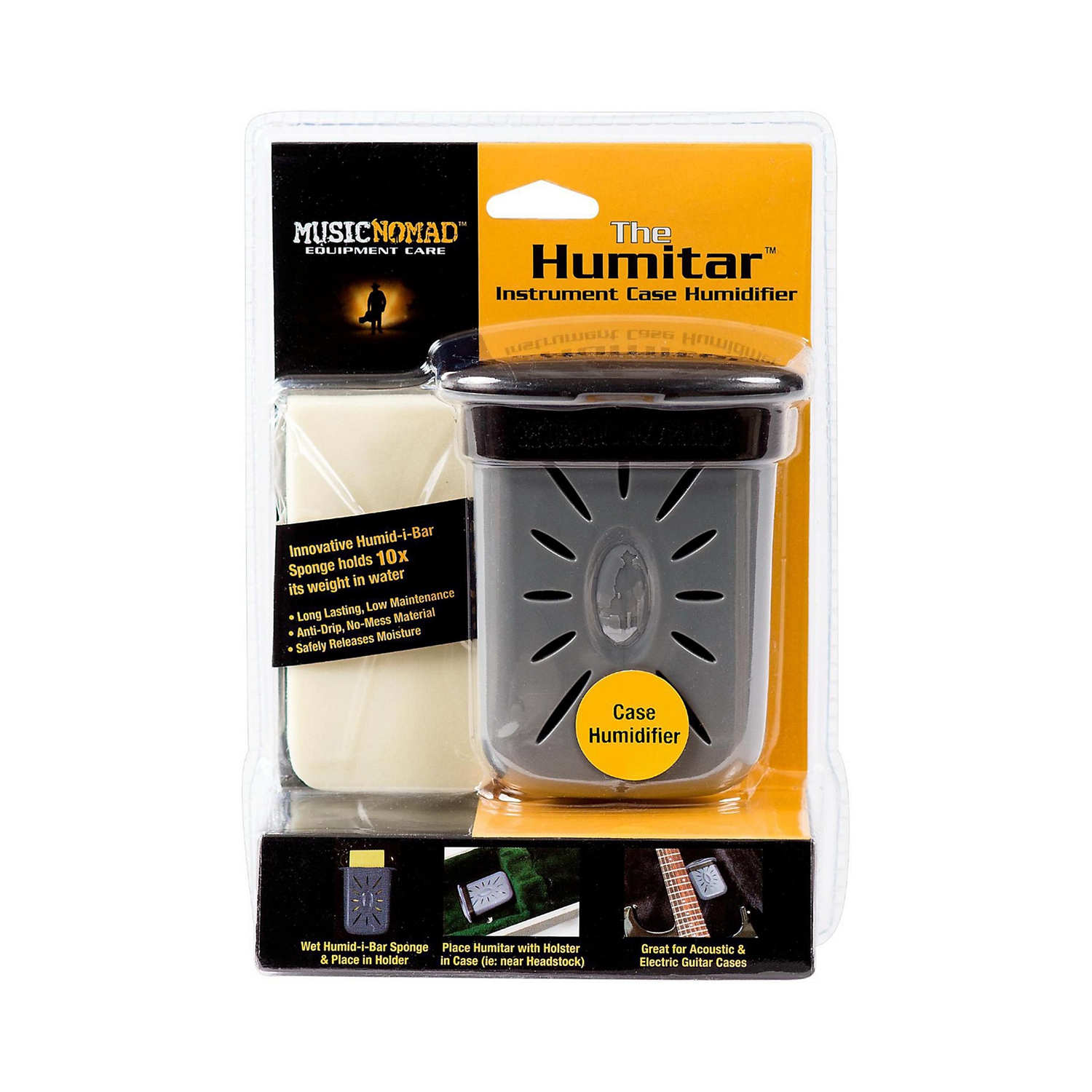 Music Nomad – Humidificateur de boîtier pour instrument Humitar de Case