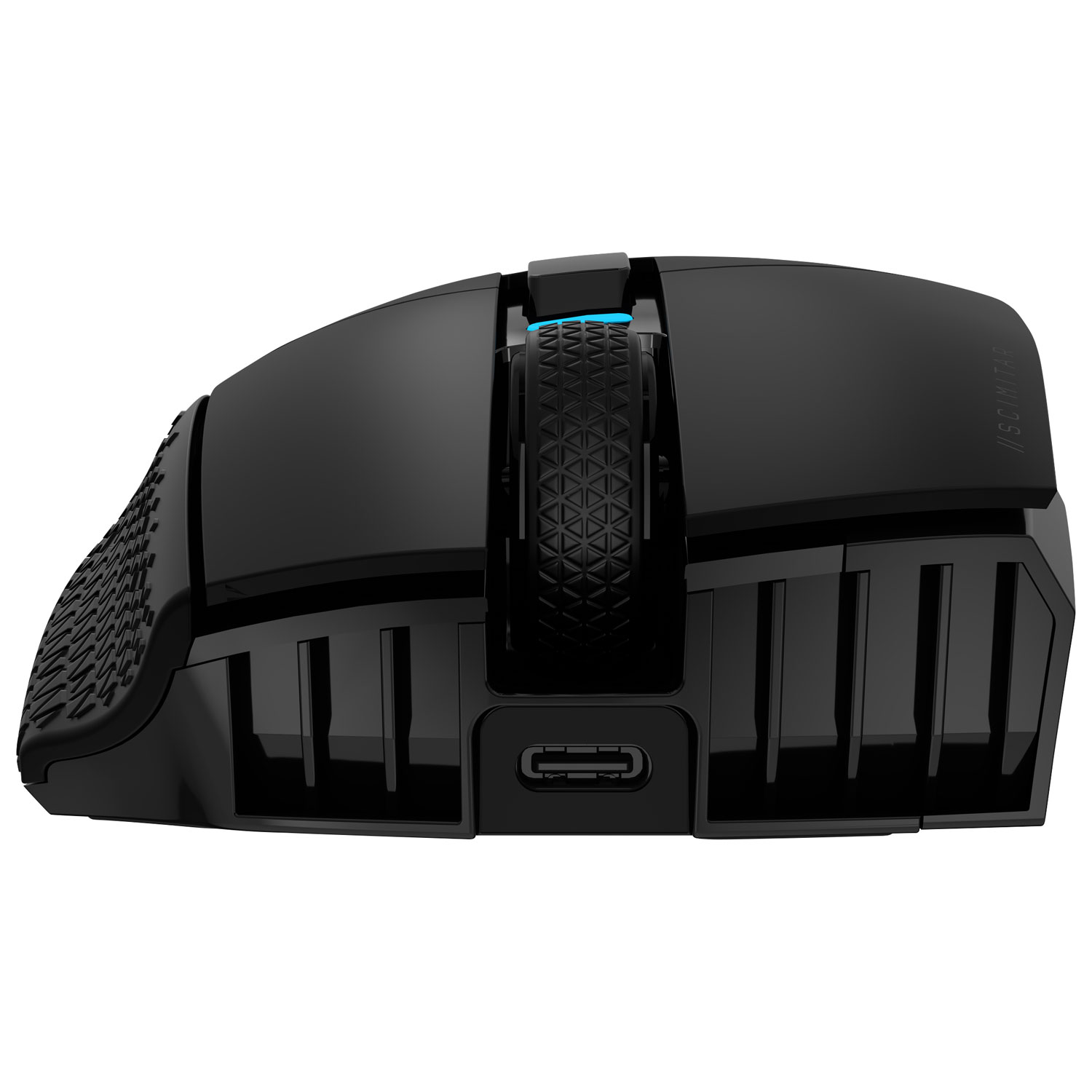 Souris de jeu optique sans fil MMO de 26 000 ppp Scimitar Elite de Corsair - Noir