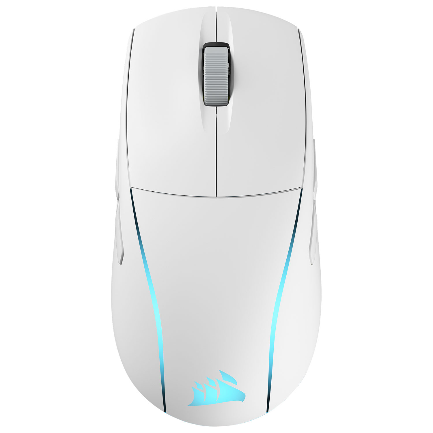 Corsair M75 WIRELESS 26000 DPI Bluetooth Optical Gaming Mouse - White