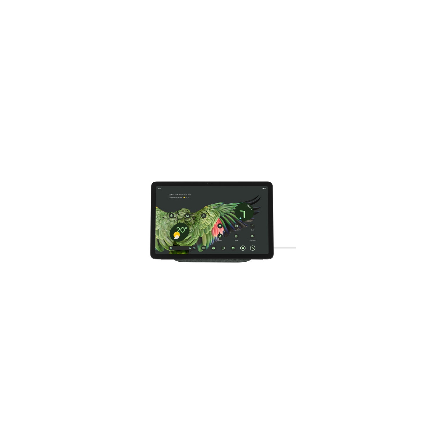 Refurbished (Excellent) - Google Pixel 10.95" 256GB Tablet with Charging Speaker Dock - Hazel