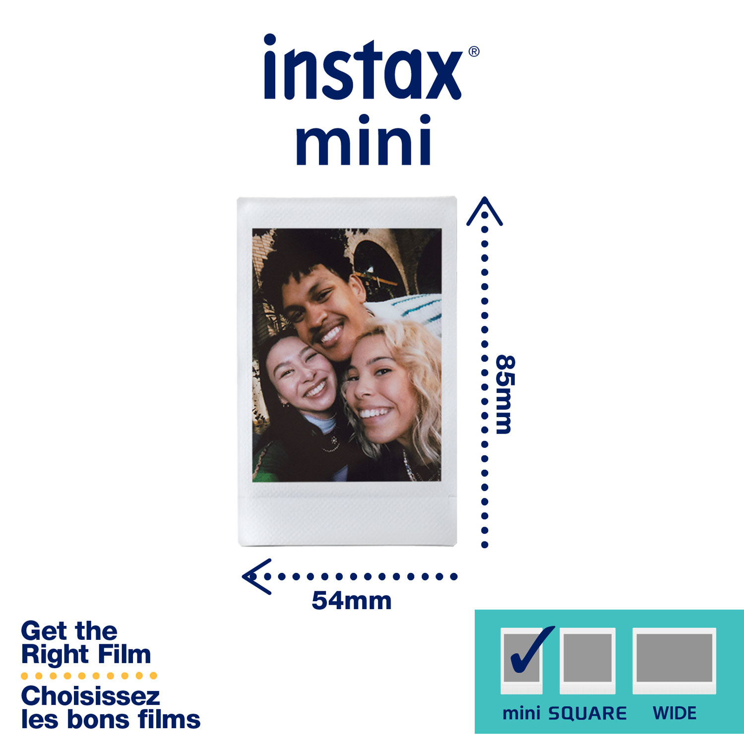 Fujifilm Instax Mini 3-Pack Instant Film with Stickers - 30 Sheets