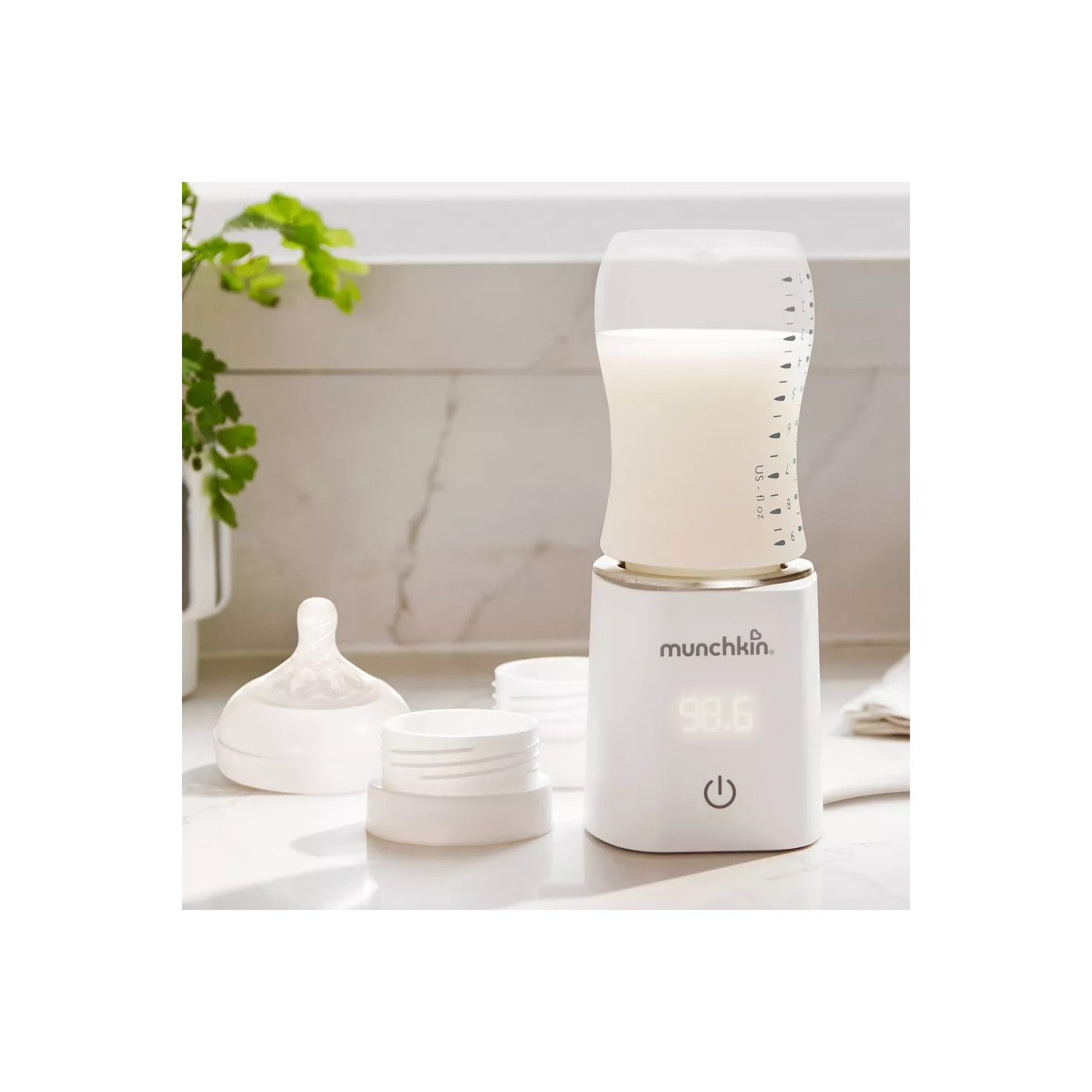 New Munchkin 98° Digital Bottle Warmer – Perfect Temperature, Every Time