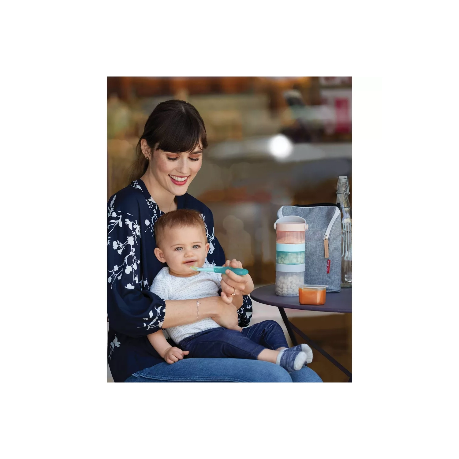 Skip Hop 6pk Travel Feeding Set