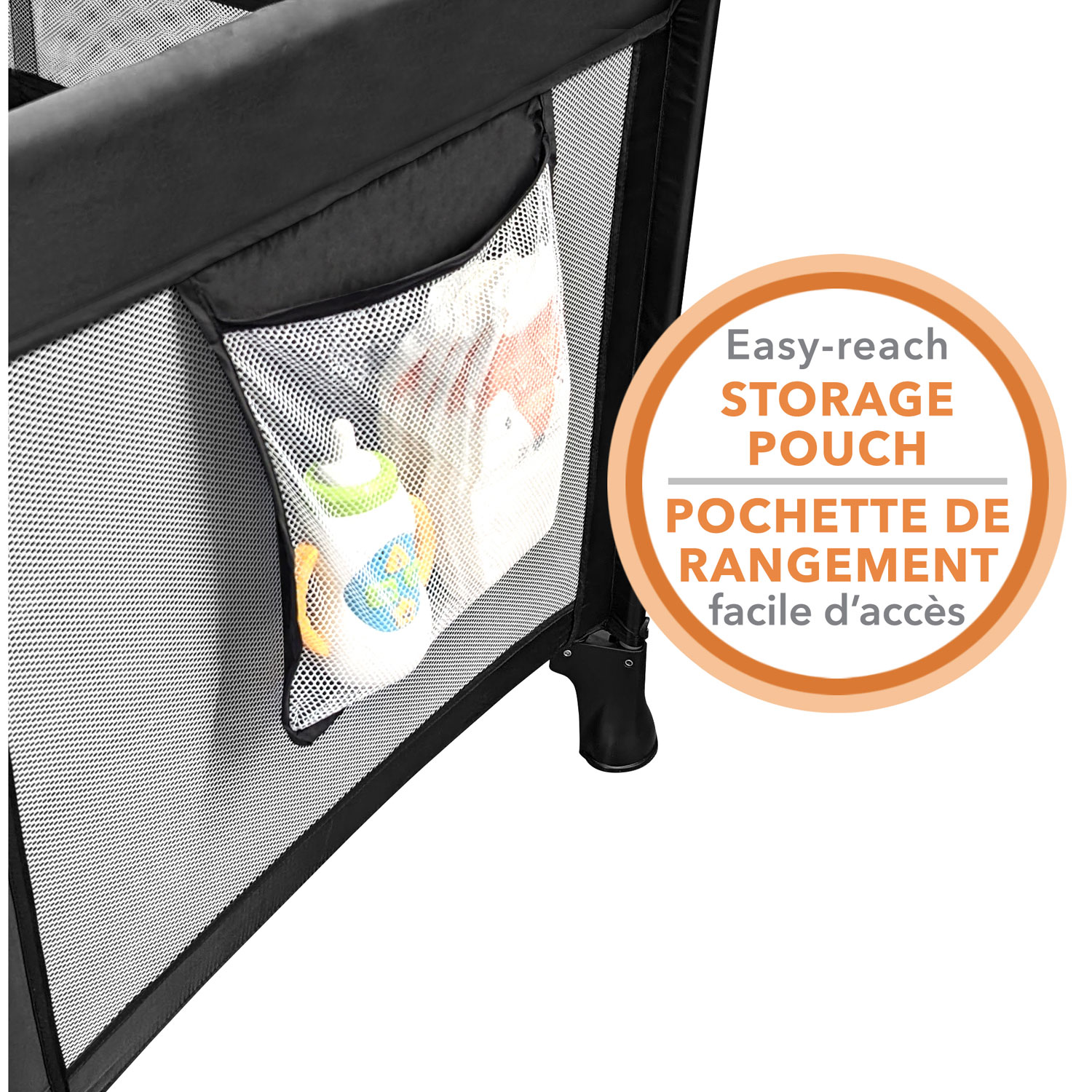 Parc de jeu Play & Go Elite de Harmony - Noir