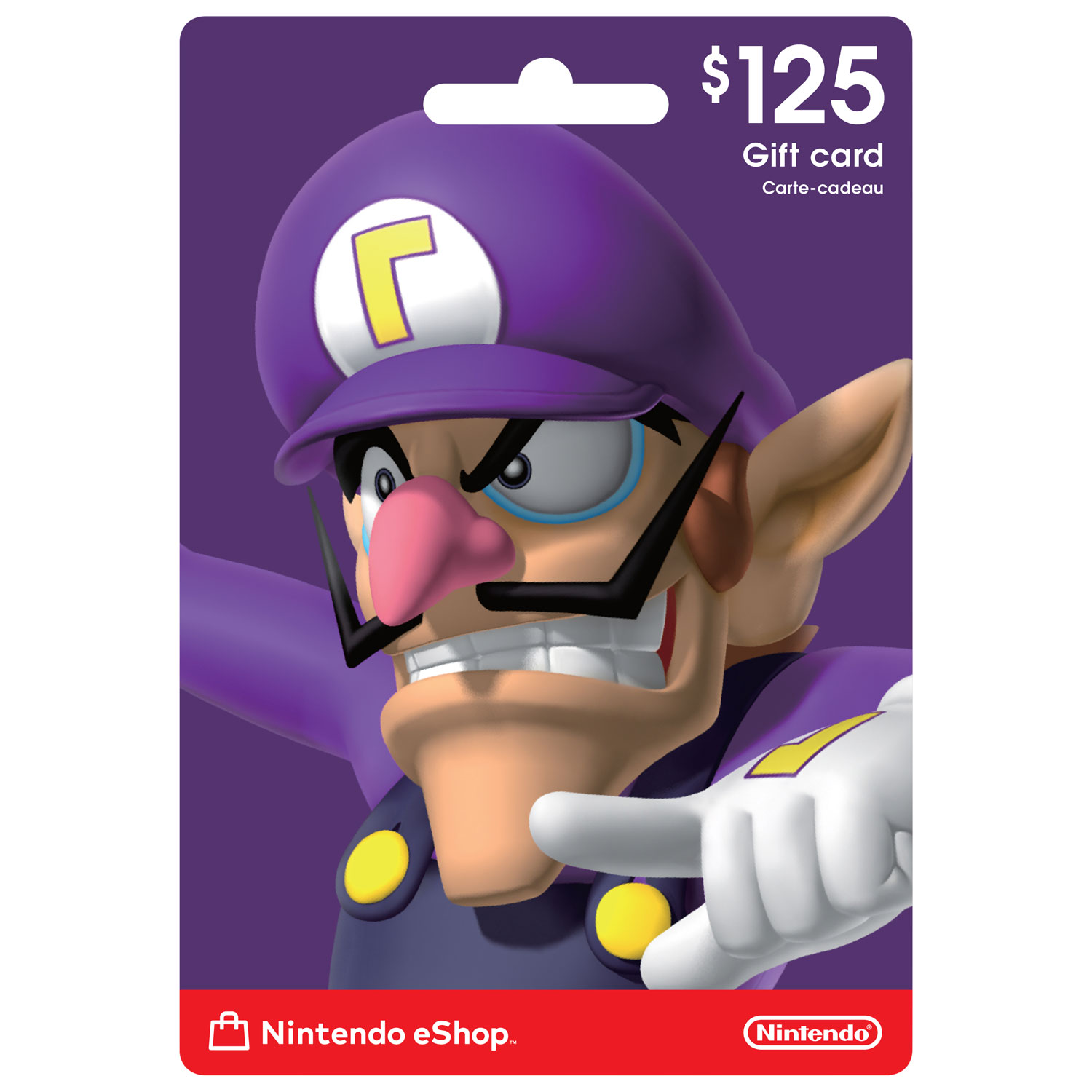 Carte-cadeau de 125 $ pour Nintendo eShop - Téléchargement numérique