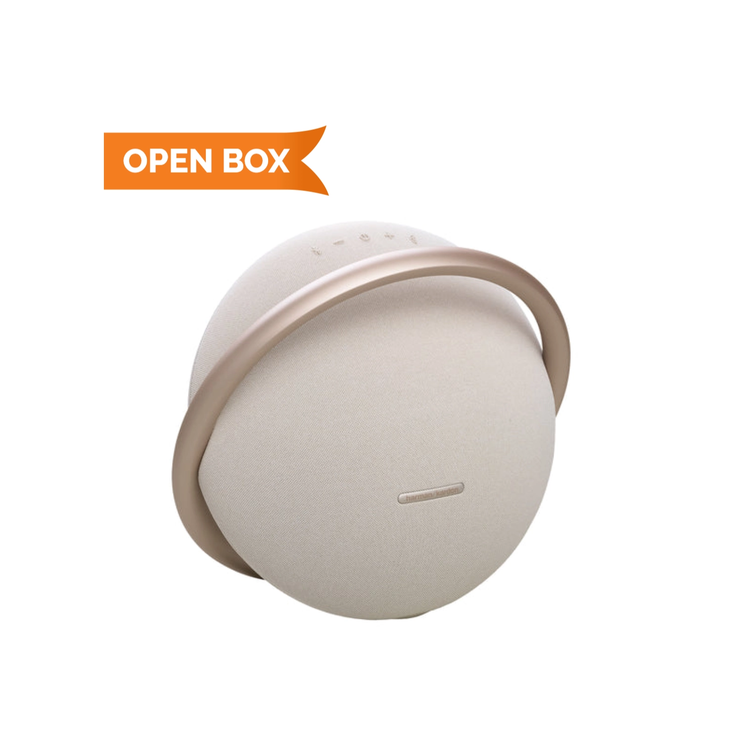 Boîte ouverte - haut-parleur sans fil Bluetooth Onyx Studio 8 de Harman Kardon - Champagne