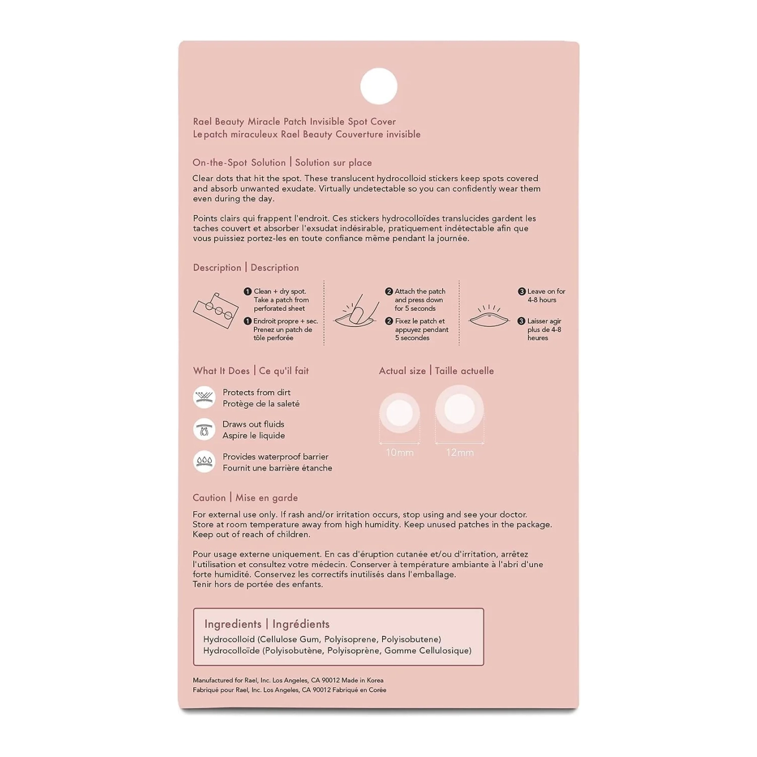 Pimple Patches Invisible Spot Cover Stickers - Absorbing Facial Stickers for Skin Care,