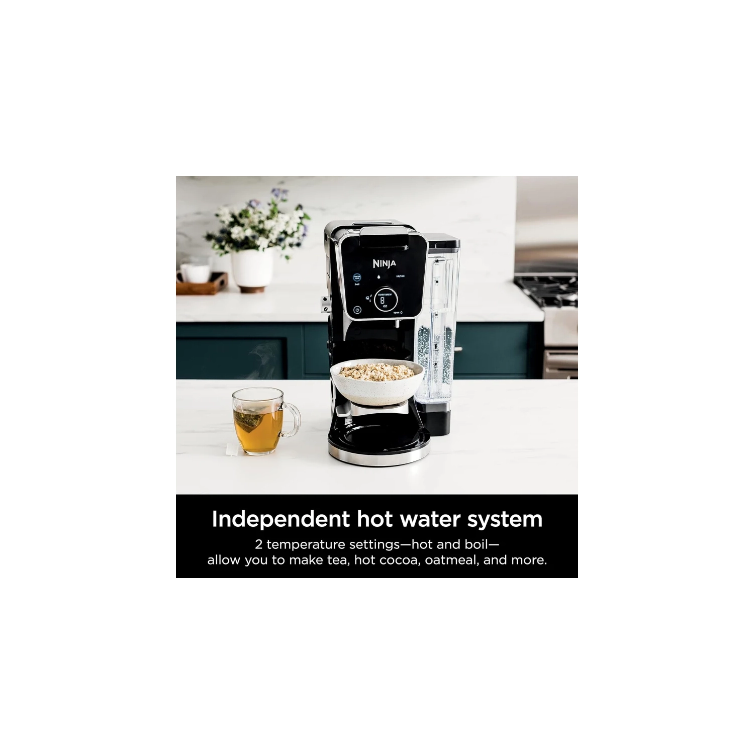 Cafetière spécialisée DualBrew Pro CFP301C – dosette pour une tasse et cafetière à filtre 12 tasses en noir