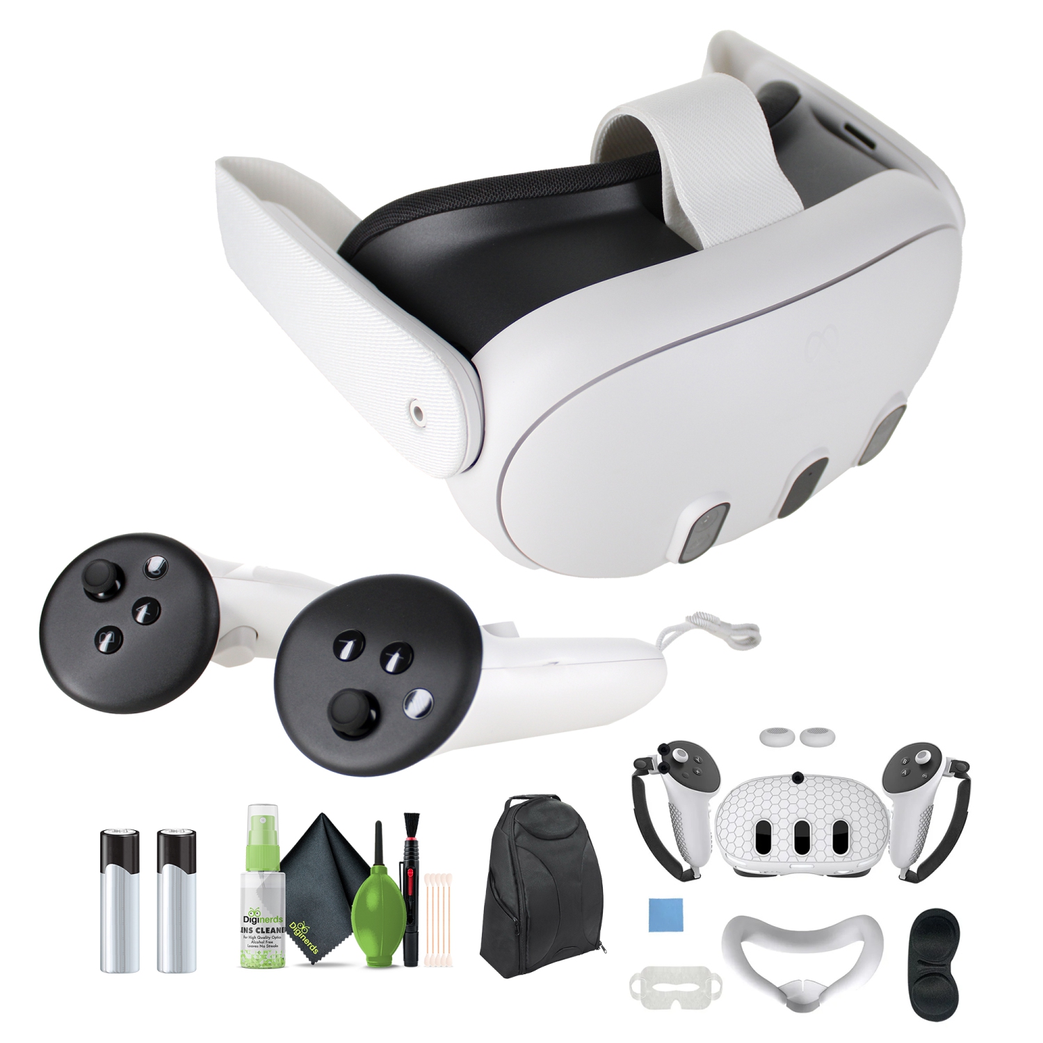 Meta Quest 3 Advanced All-in-One VR Headset (128GB) Bundle | Best 