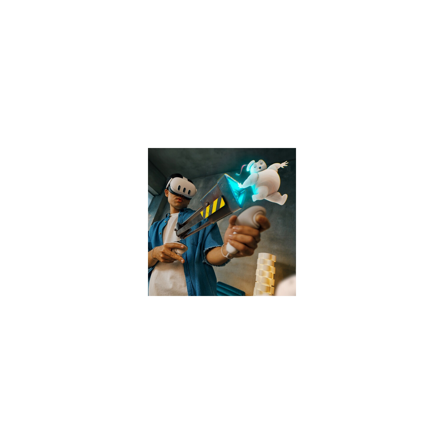 Ensemble avec casque de réalité virtuelle tout-en-un avancé Quest 3 de Meta