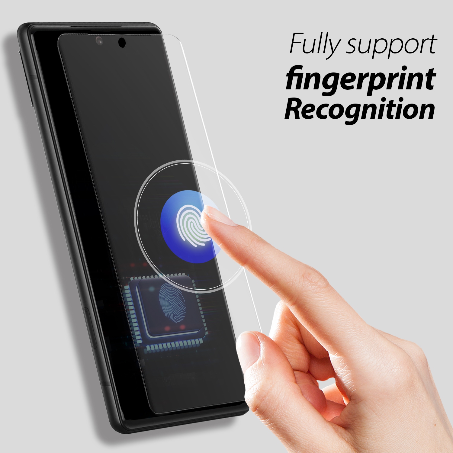 Whitestone DomeGlass Screen Protector for Google Pixel 7 with UV Lamp [9H Tempered Glass, Bubble Free, Installation Kit] - 2 Pack