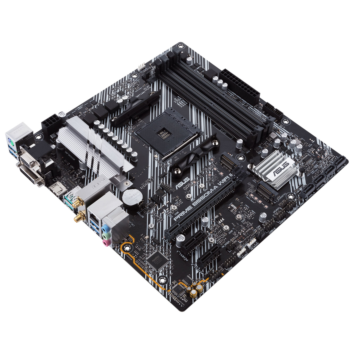 ASUS Prime B550M-A Wi-Fi II Micro-ATX AM4 Motherboard for AMD