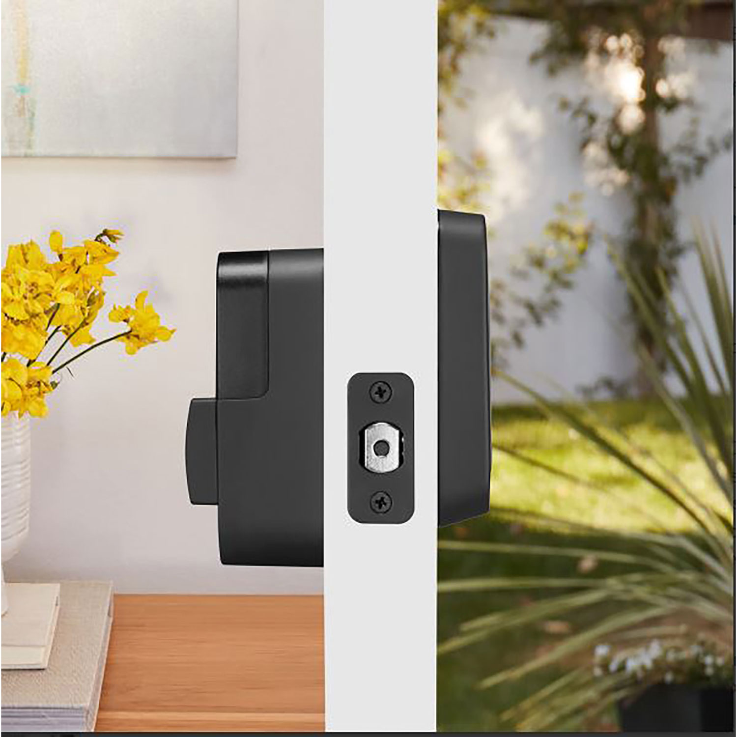 Yale Assure Lock 2 KeyTouchscreen Wi-Fi Smart Lock with Biometric Keypad - Black