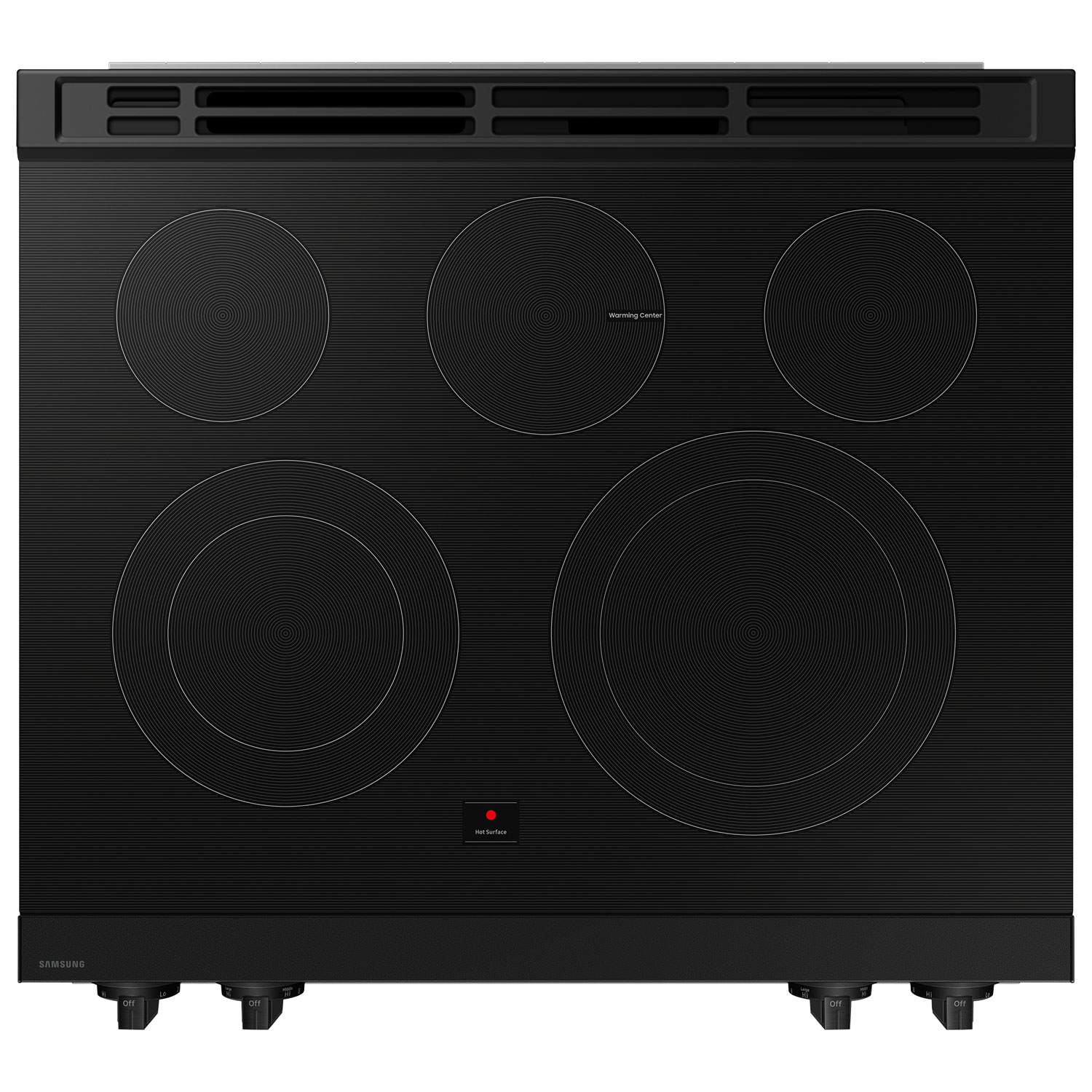 Samsung 30" 6.3 Cu. Ft. Fan Convection 5-Element Slide-In Electric Range - Stainless - Only at Best Buy