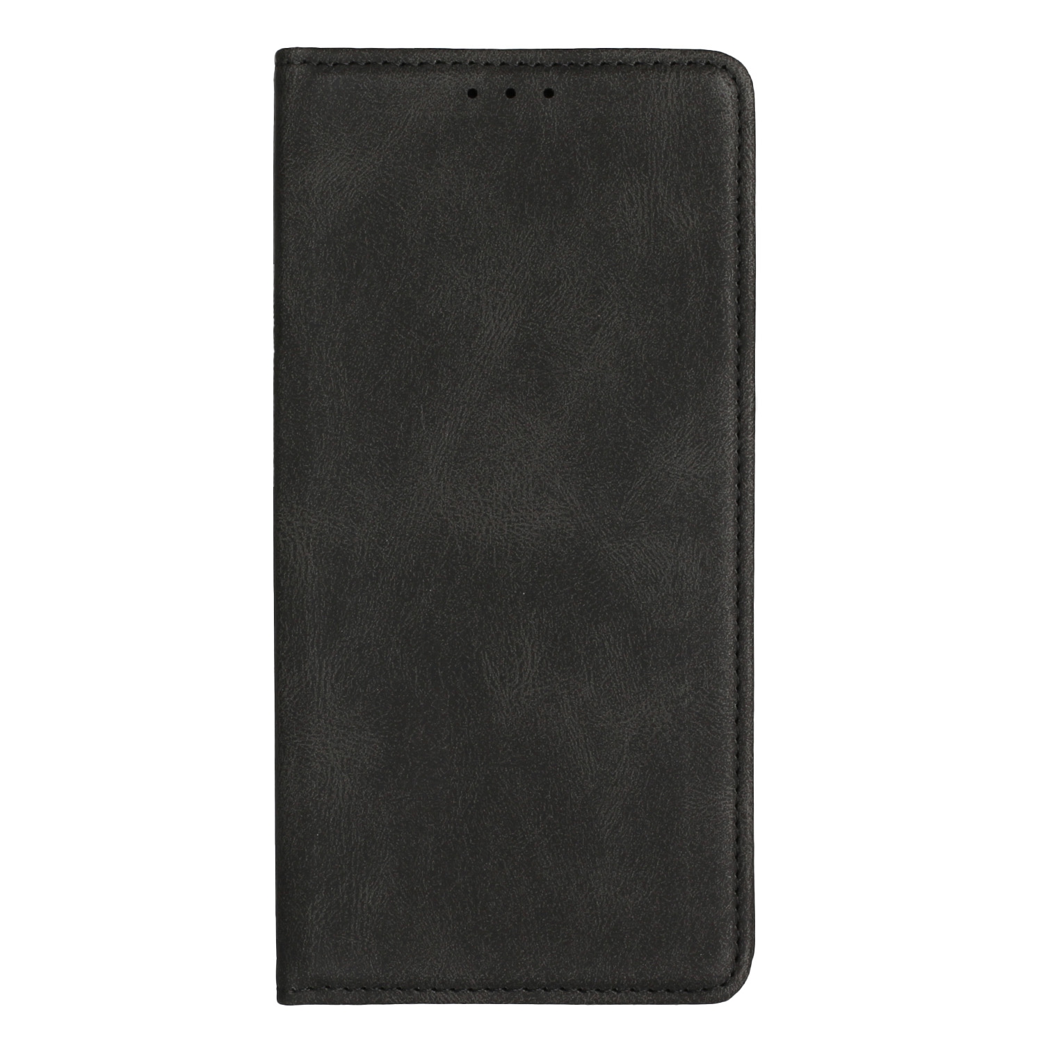 Mobile Magic For Apple iPhone 11 (XI6.1) Wallet Premium PU Vegan Leather ID Card Money Holder with Magnetic Closure - Black