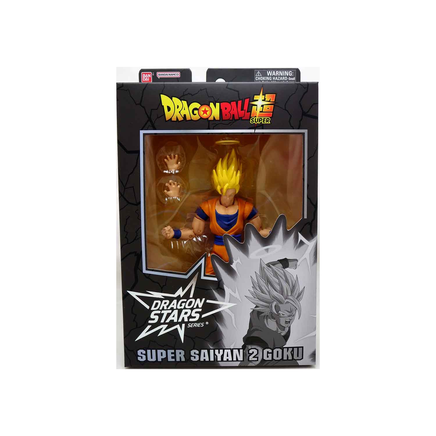 Dragonball Super 6 Inch Action Figure Dragon Stars - Super Saiyan 2 Goku with Halo