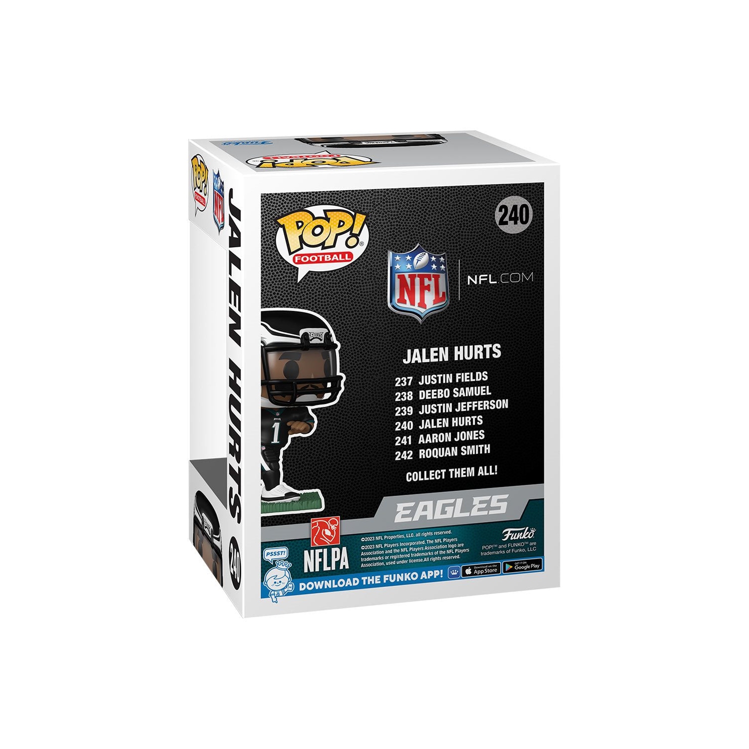 Pop Sports NFL Football 3.75 Inch Action Figure - Jalen Hurts #240