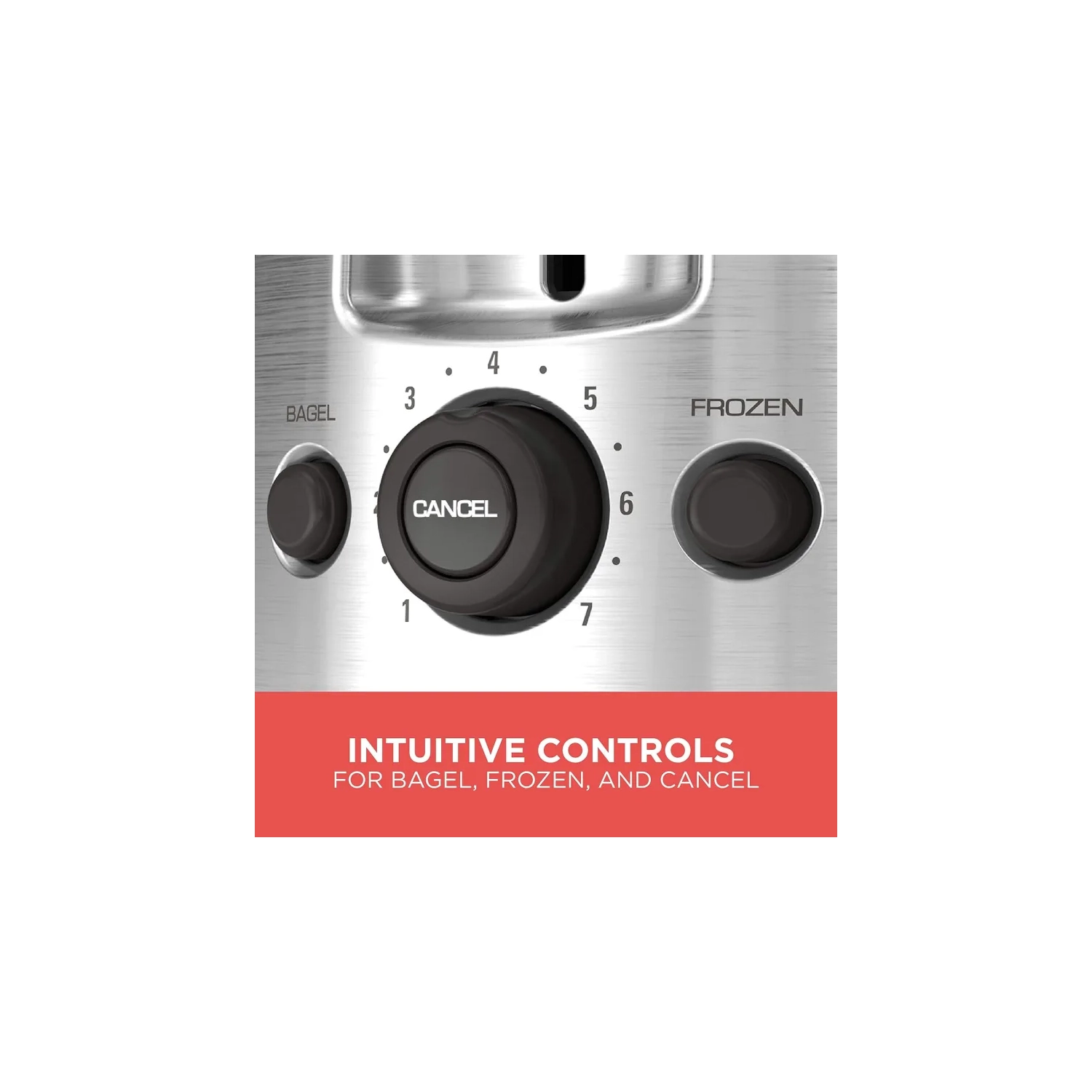 Grille-pain classique ovale à 2 fentes - Noir avec garnitures en acier inoxydable, fentes très larges, modèle TR1278&nbsp;B