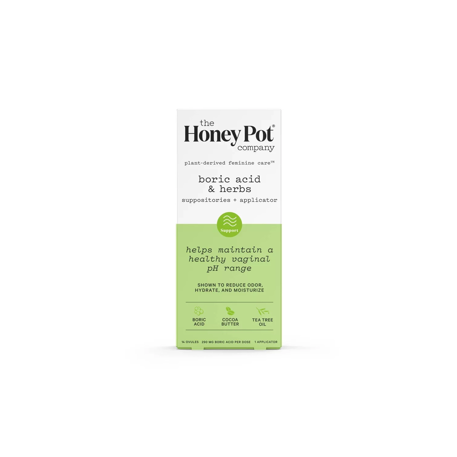 The Honey Pot Herbal 7 Day Suppositories - 14ct
