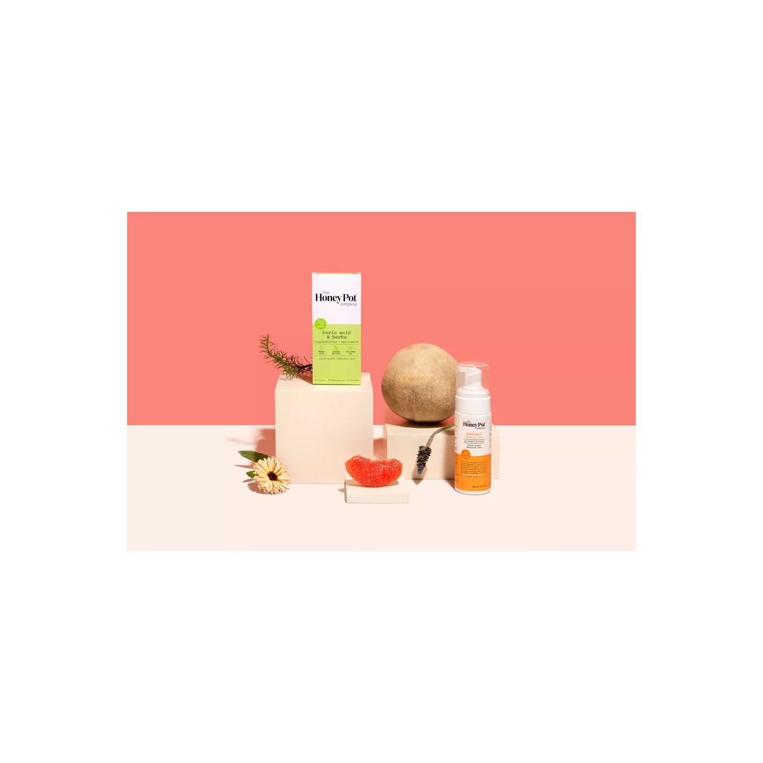 The Honey Pot Herbal 7 Day Suppositories - 14ct