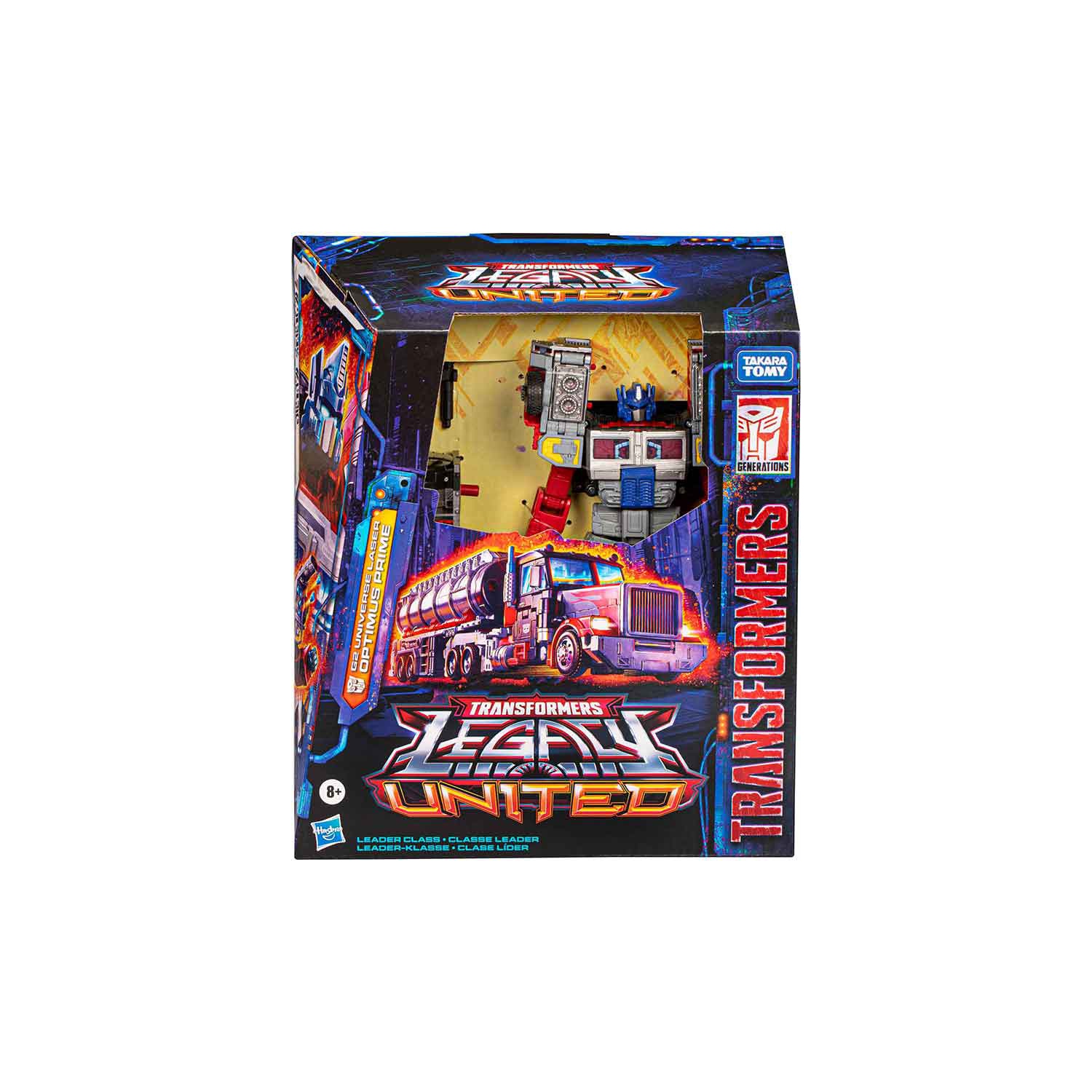 Transformers Legacy United 8 Inch Action Figure Leader Class - Optimus Prime