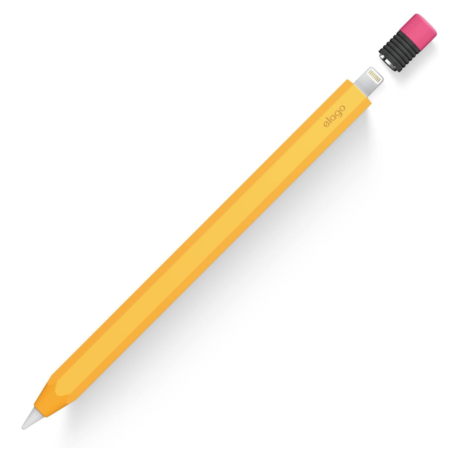 elago Classic Pencil Case Compatible with Apple Pencil 1st Generation Cover Sleeve, Classic Design, Perfect Grip, Protective Skin, Premium Silicone