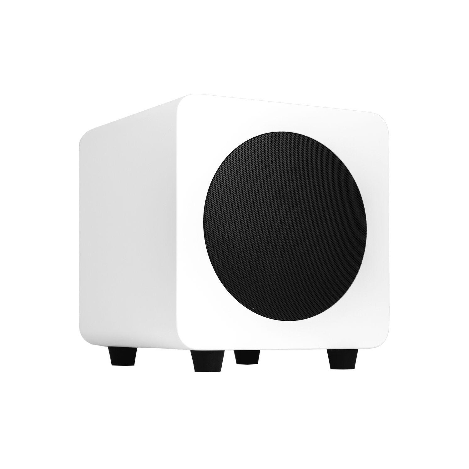 Kanto SUB6GW Active Subwoofer with RCA Cable GLOSS WHITE - Open Box