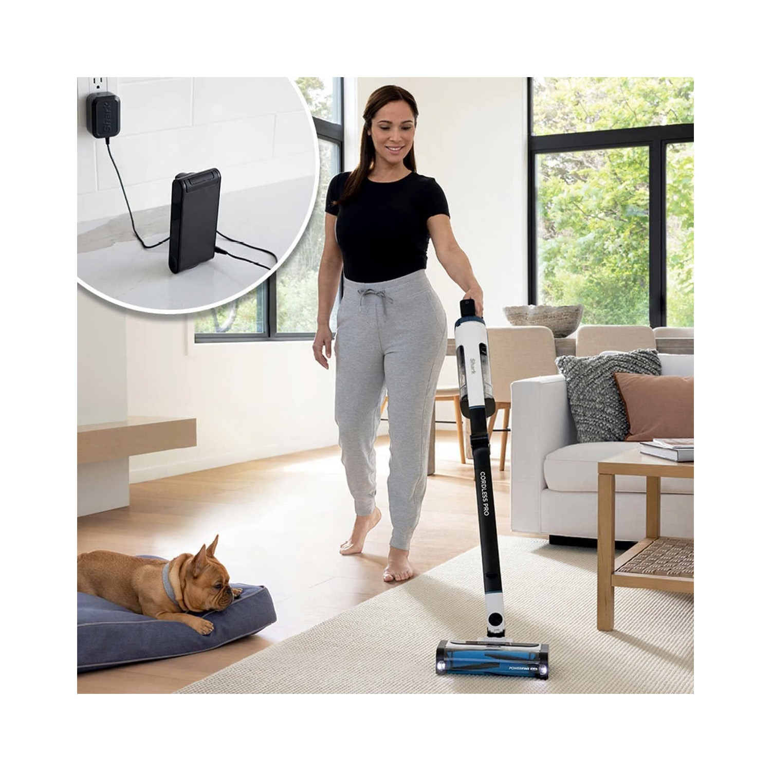 Aspirateur sans fil UZ565H Pro de Shark avec technologies Clean Sense IQ et MultiFlex en bon état