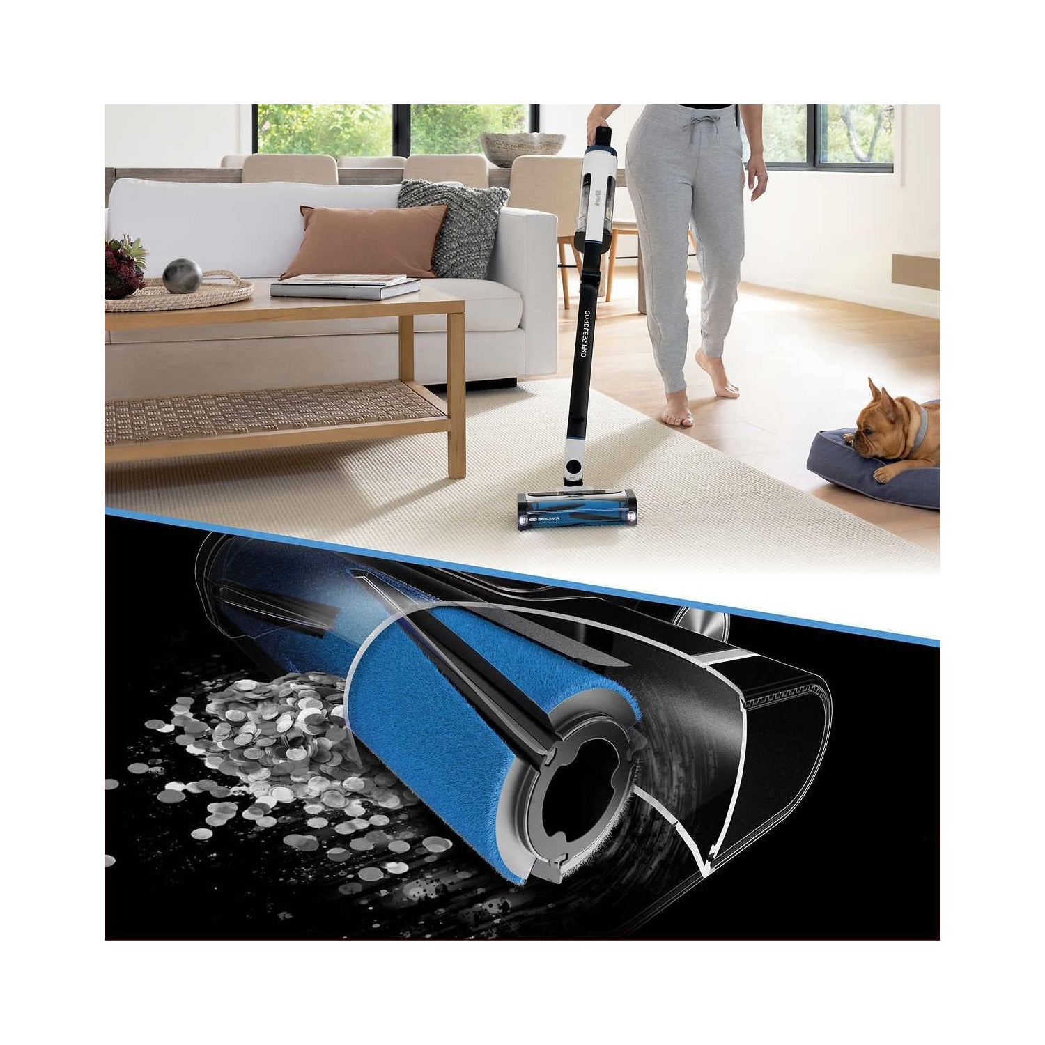 Aspirateur sans fil UZ565H Pro de Shark avec technologies Clean Sense IQ et MultiFlex en bon état