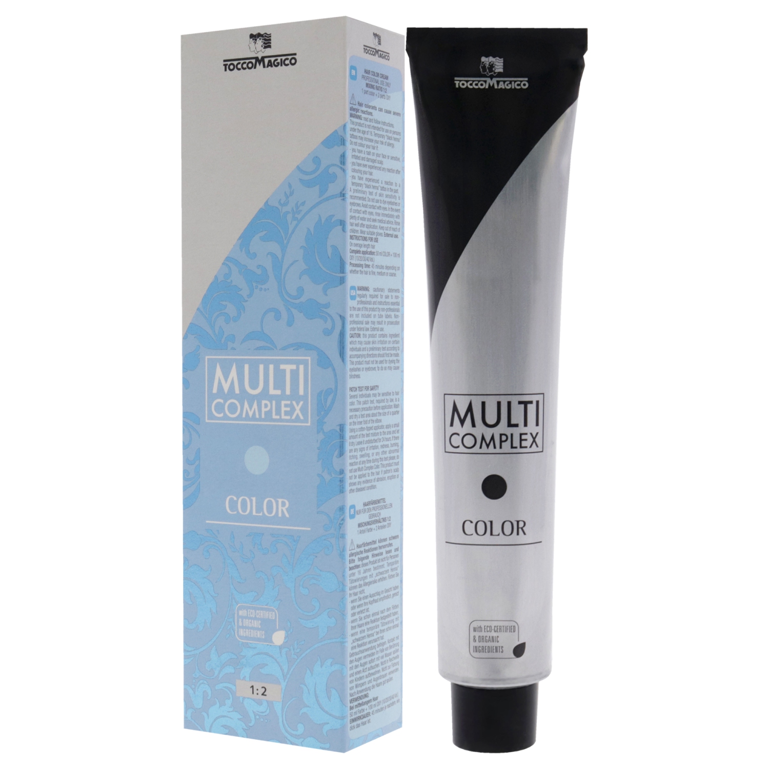 Colorant capillaire complexe Permanet - 12,11 Deep Steel de Tocco Magico pour unisexe - couleur capillaire 3,38&nbsp;oz