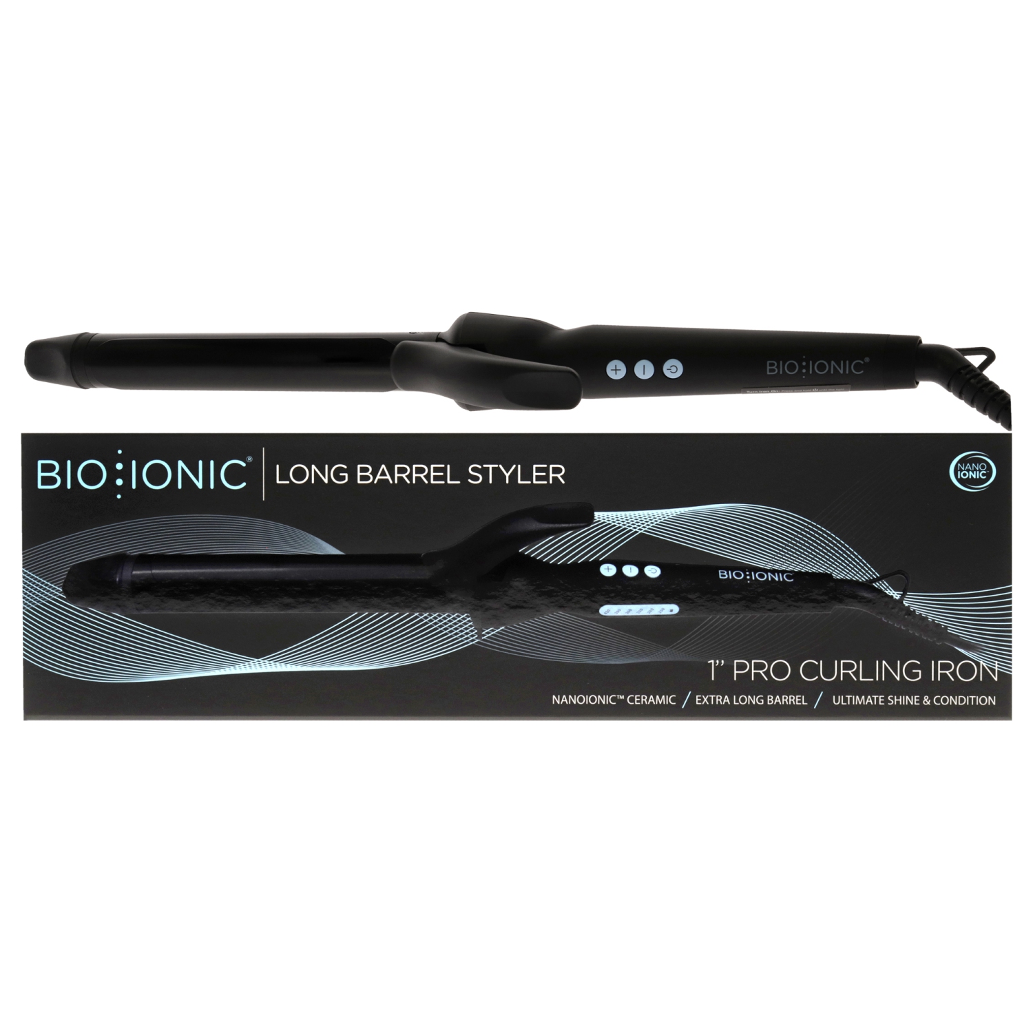 Bio Ionic By Bio Ionic Long Barrel Styler Curling Iron 1