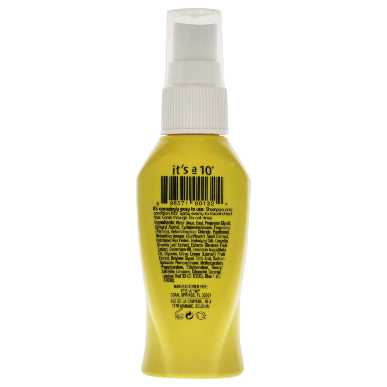 Son « A 10 by it’S A 10 Miracle Leave in Product » pour blondes de 2 oz pour unisexe