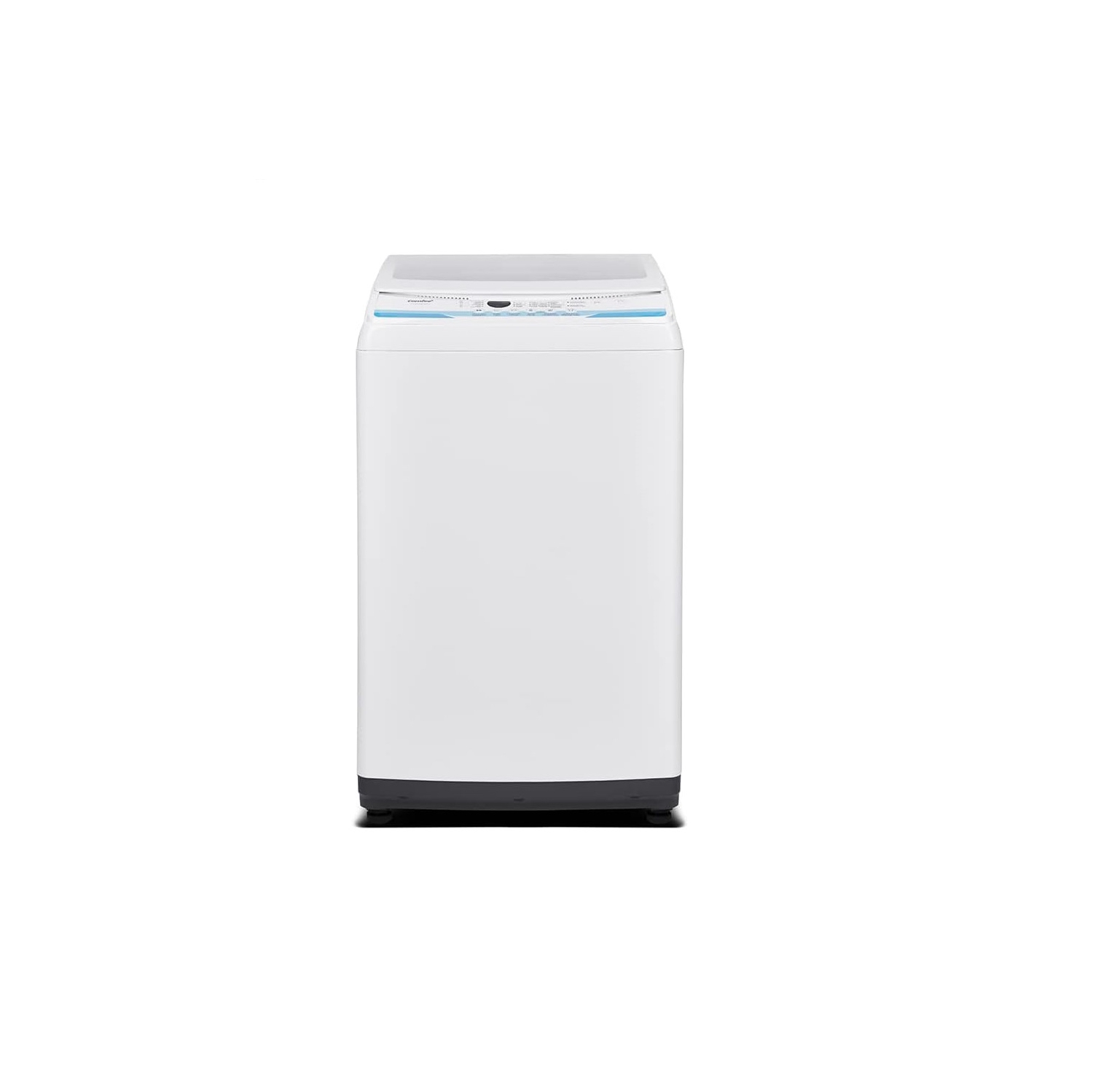 COMFEE' 2.3 Cu.Ft Portable Washing Machine, Compact Top Load Washer with 6 Program—Speed Wash, Temperature Selection, Steel Drum, Space Saving,